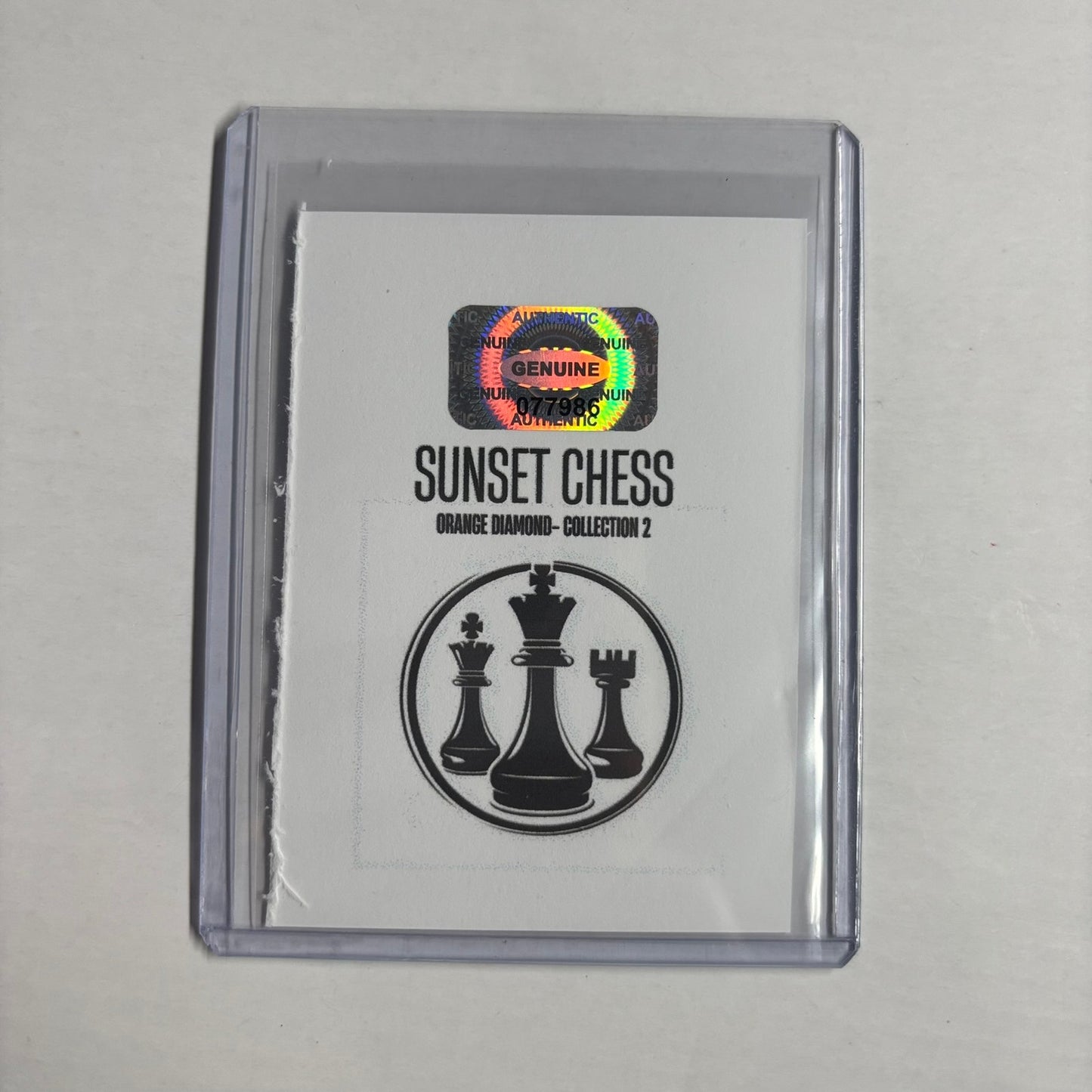 Orange Diamond Collection 2 - Trading Card
