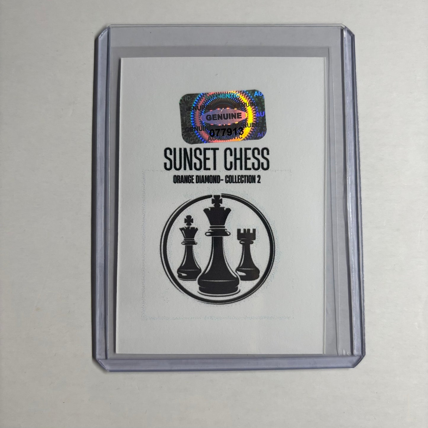 Orange Diamond Collection 2 - Trading Card