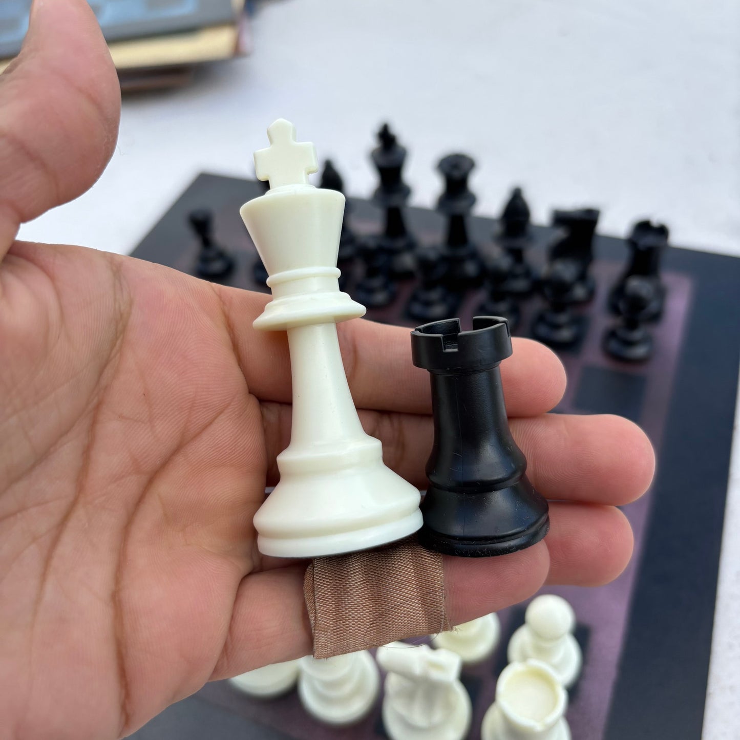Vampire Darkness - Painted Chess Set