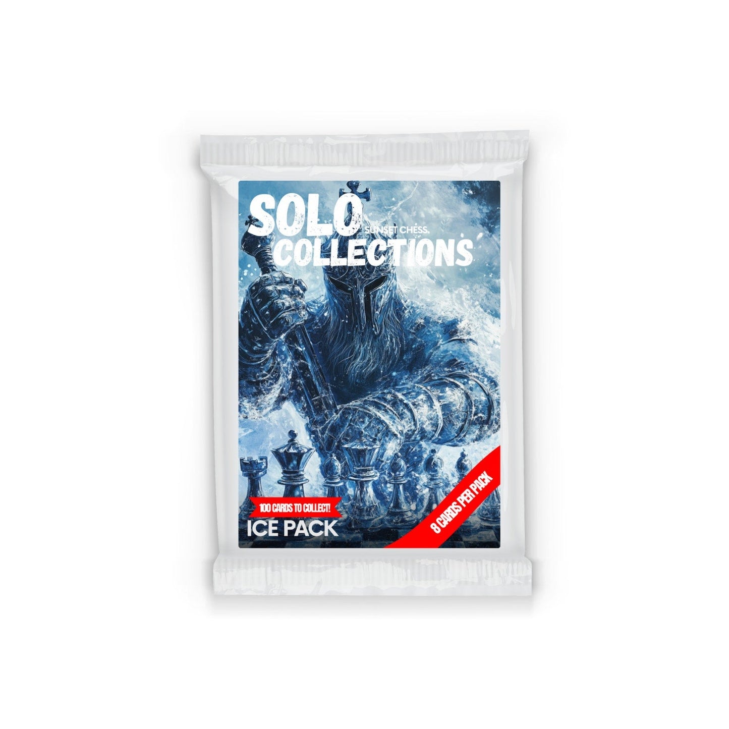 🎁 Ice Solo Collection - Sunset Chess Scrapbook Card Pack (100% off)