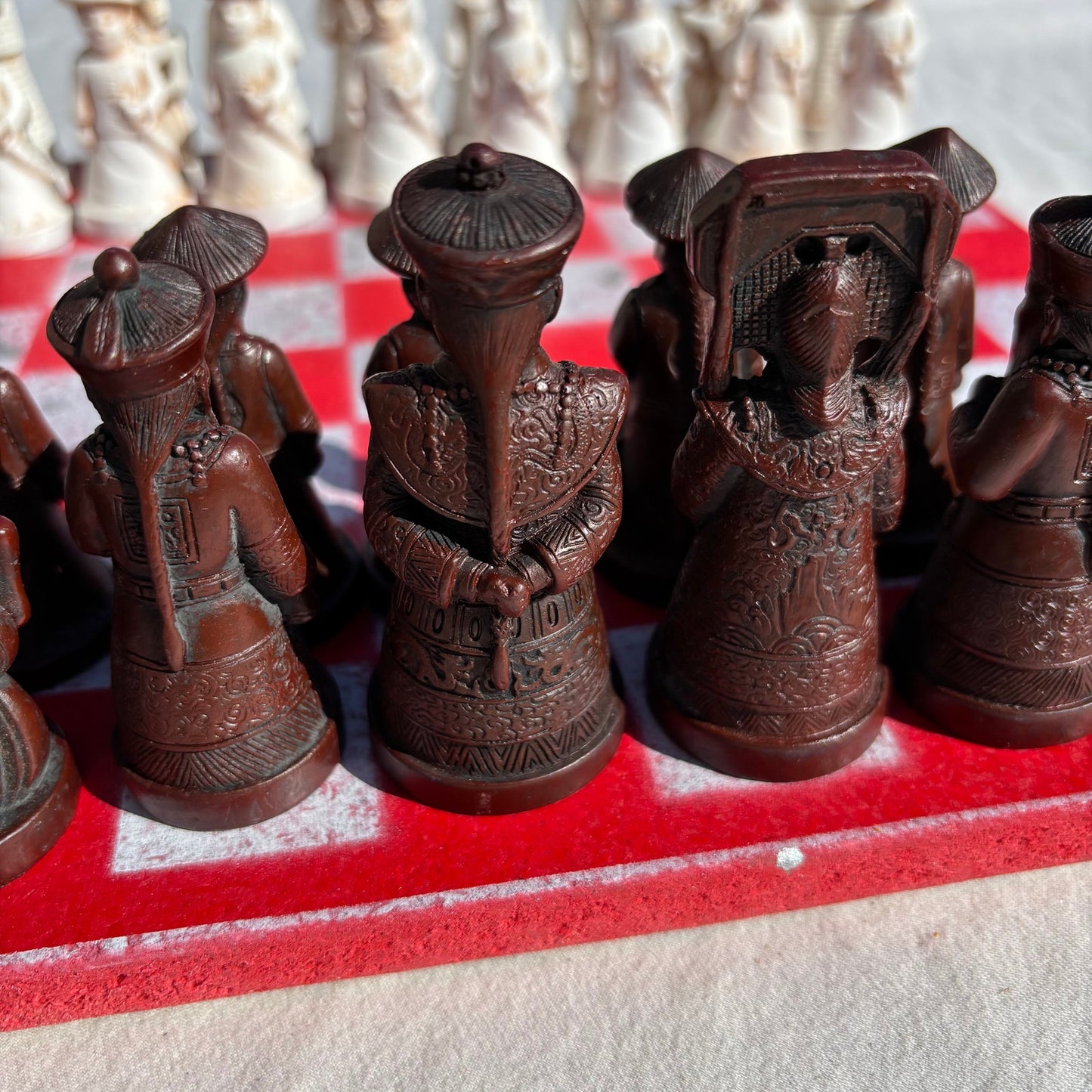Candy Red - Chinese Edition Chess Set