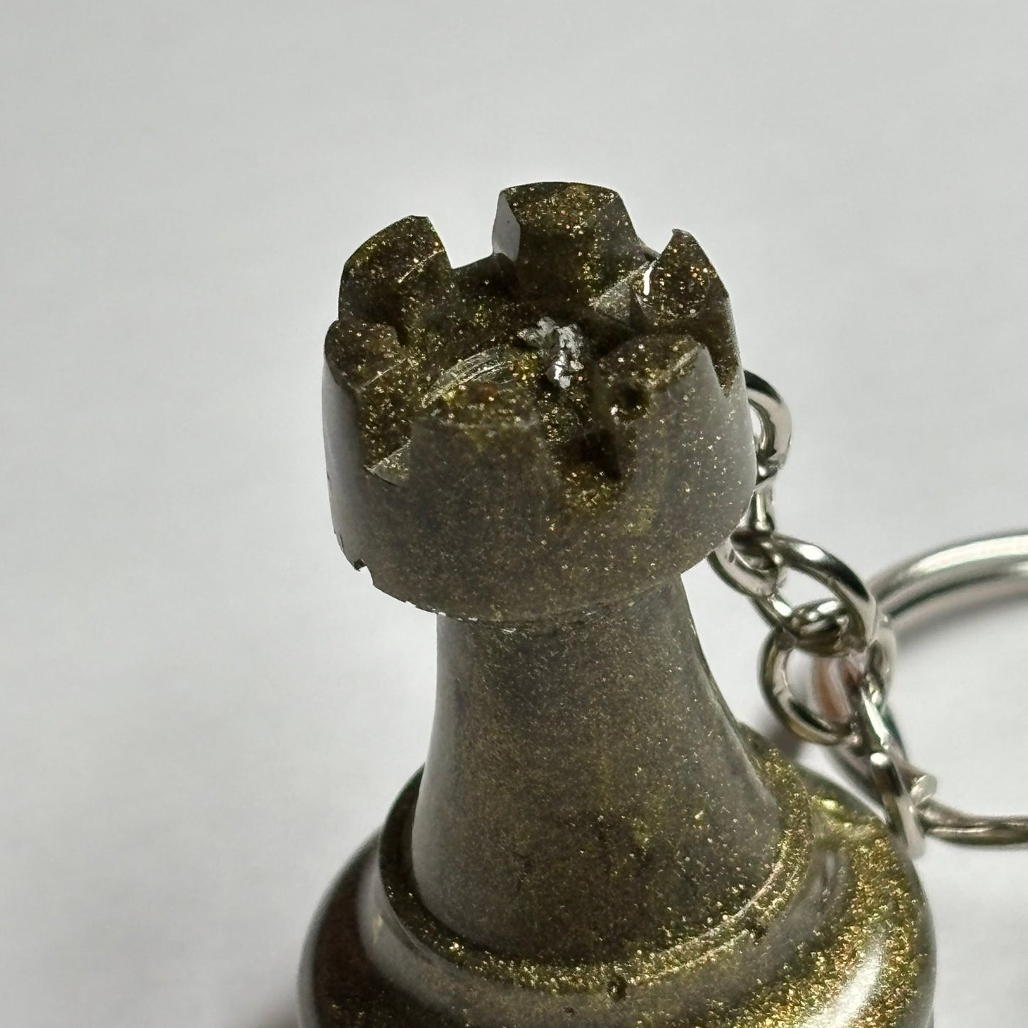 Army Royal Green - Handmade Resin Keychain