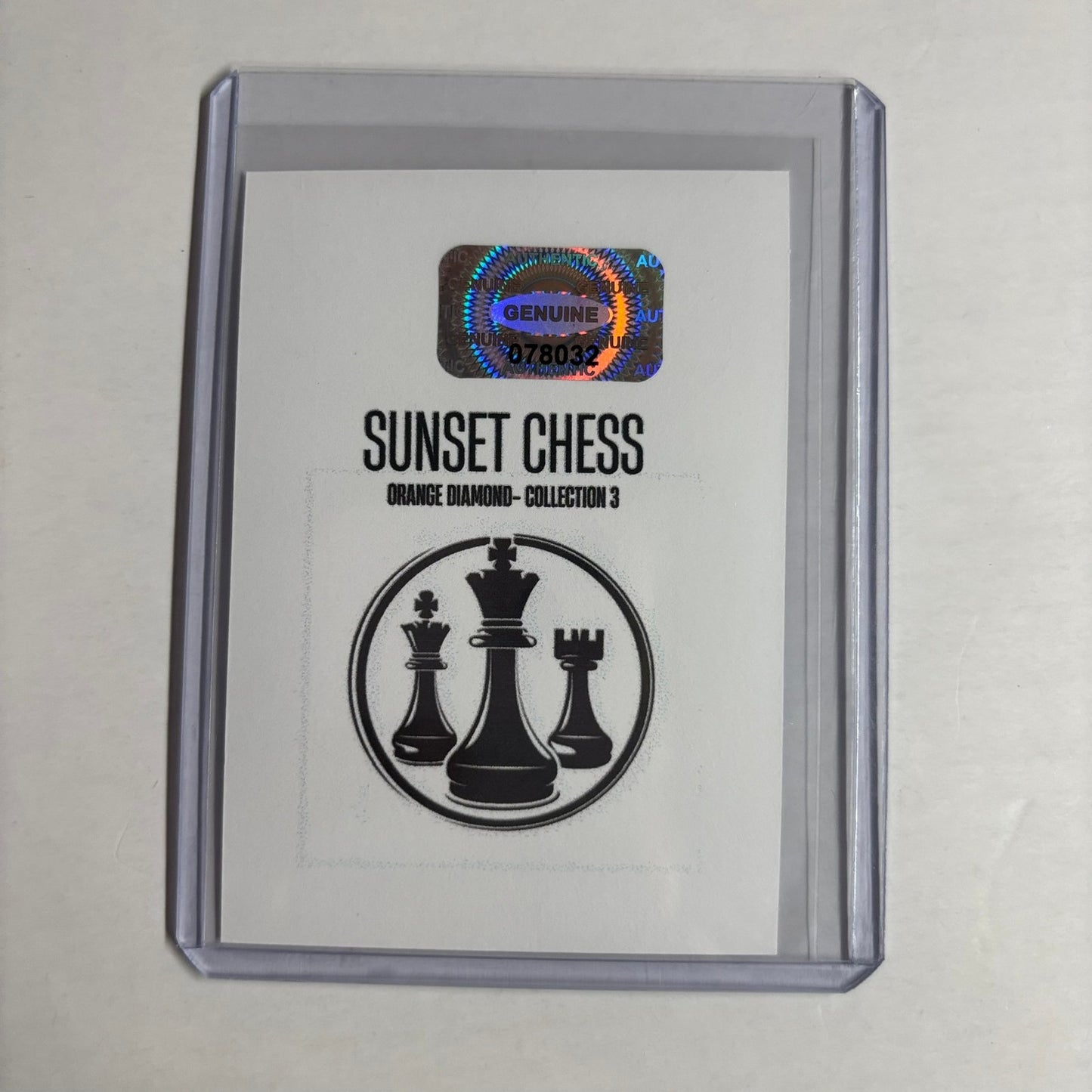 Orange Diamond Collection 3 - Trading Card