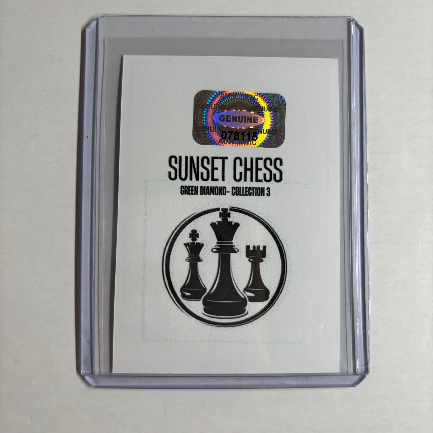 Green Diamond Collection 3 - Trading Card