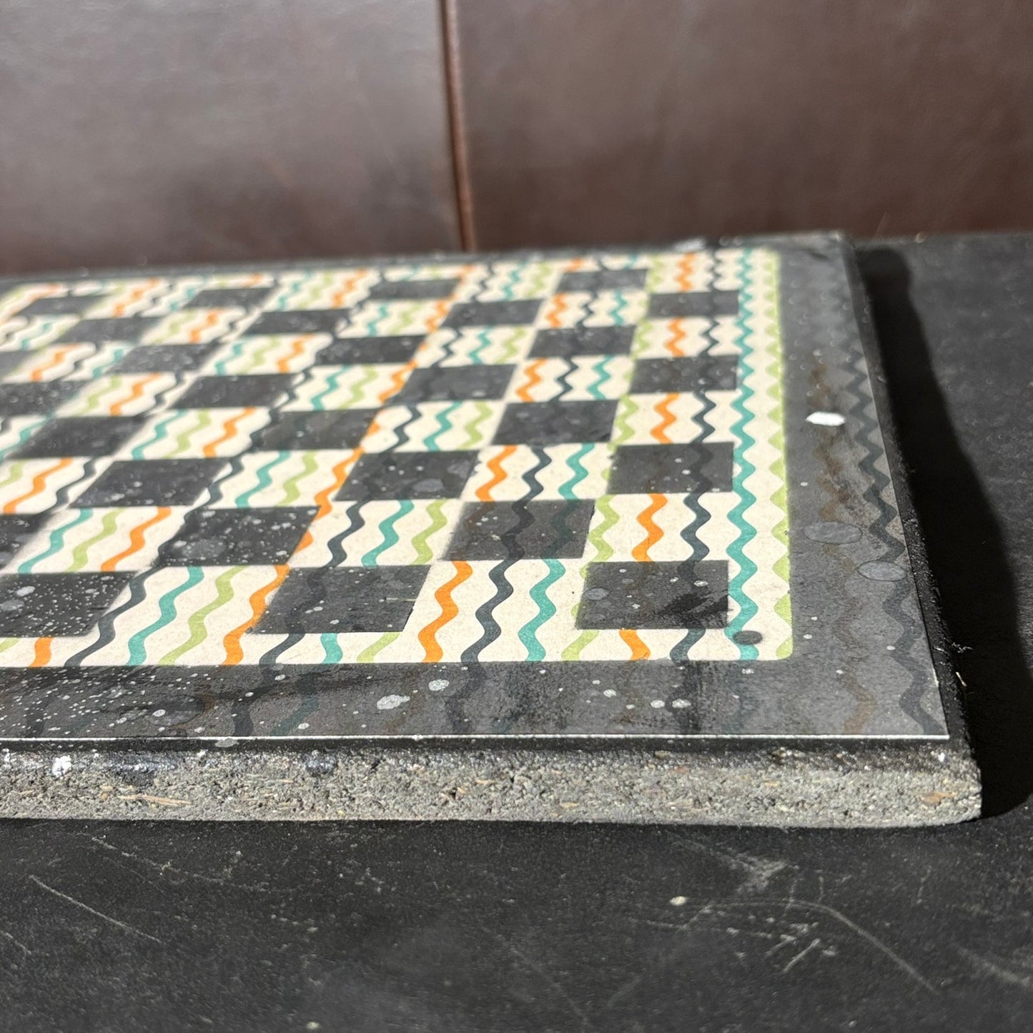 Good Vibes Pattern - Scrapbook Chess Board