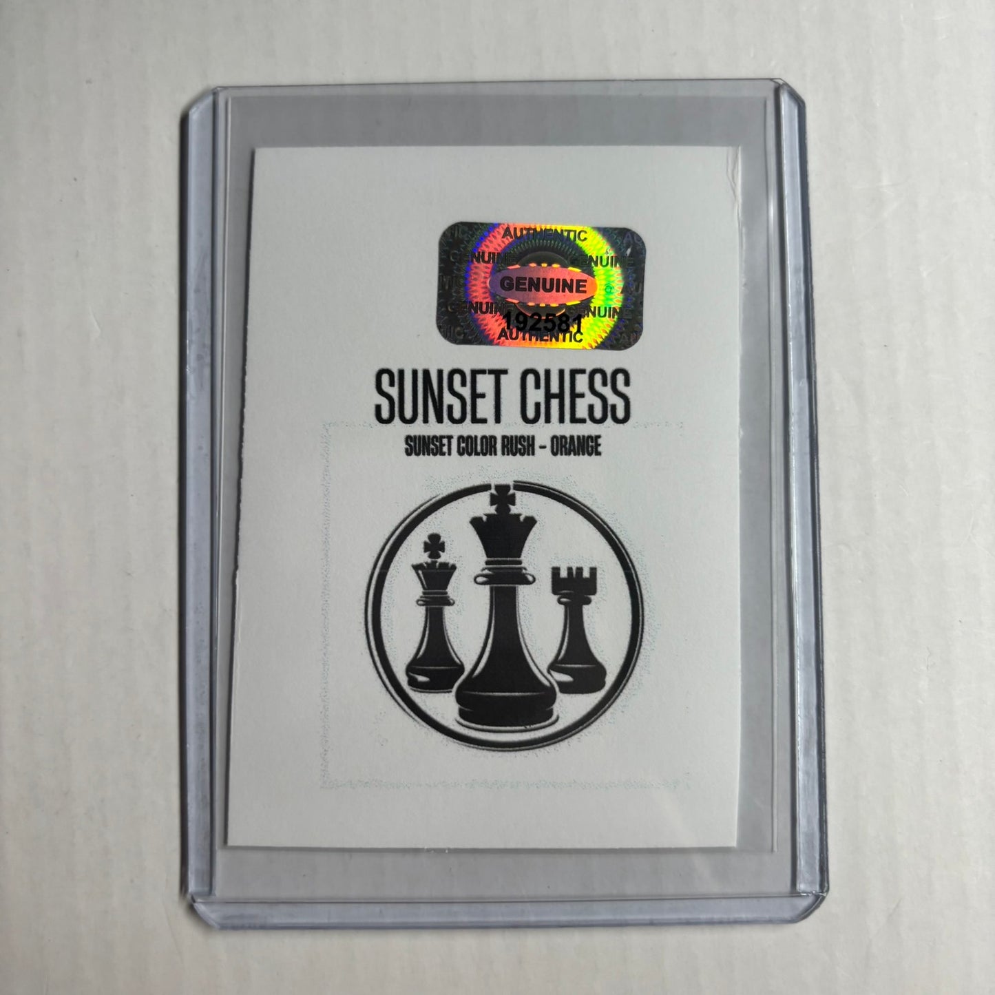 Orange Collection - Trading Card