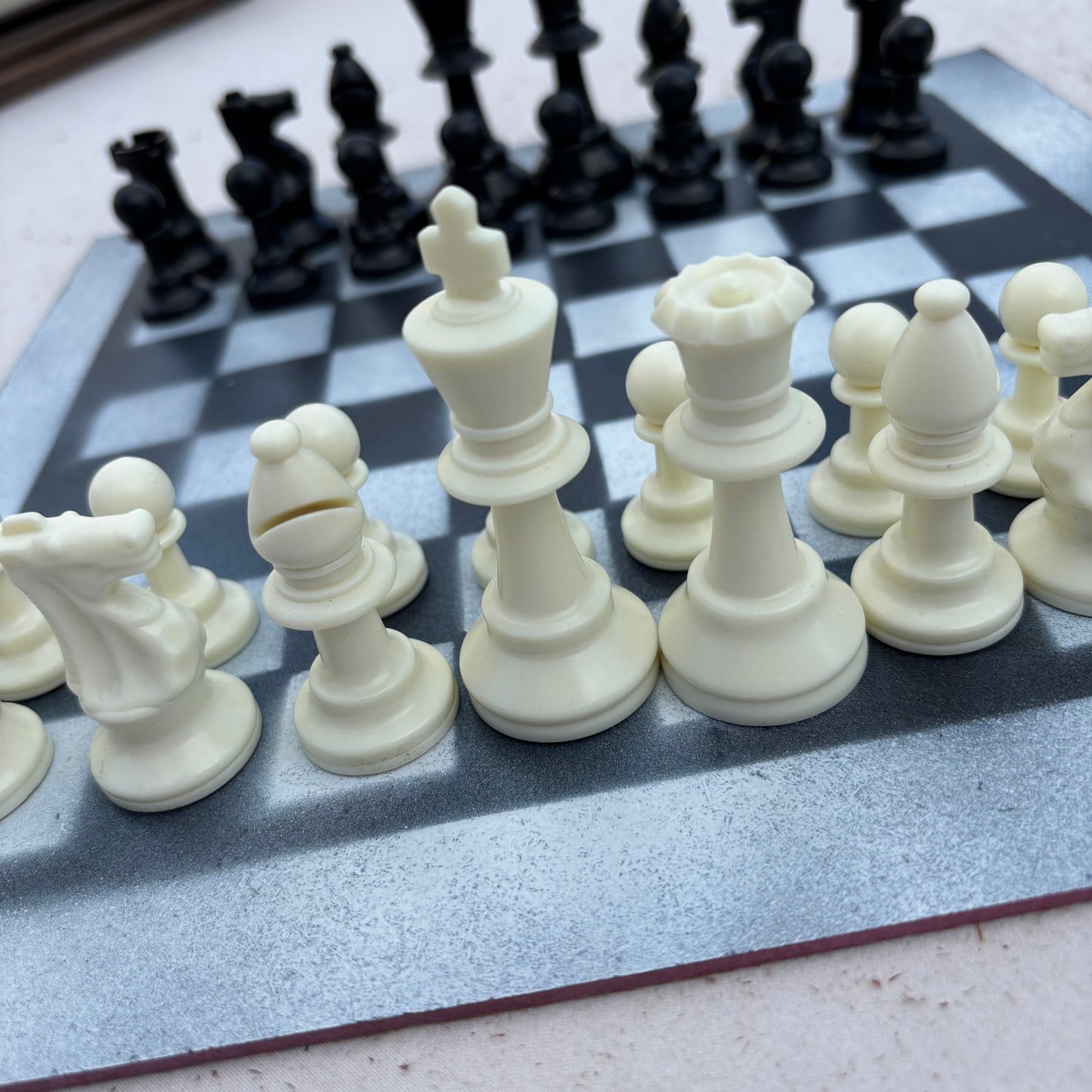 Gray Edition - Painted Chess Set