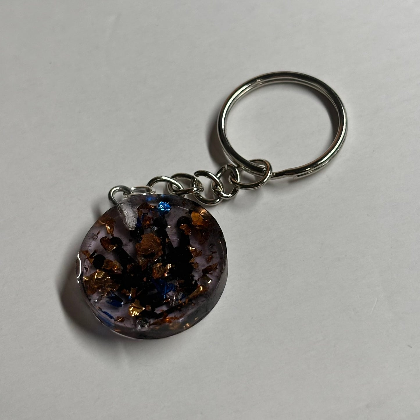 Royal Dark Queen - Handmade Resin Keychain