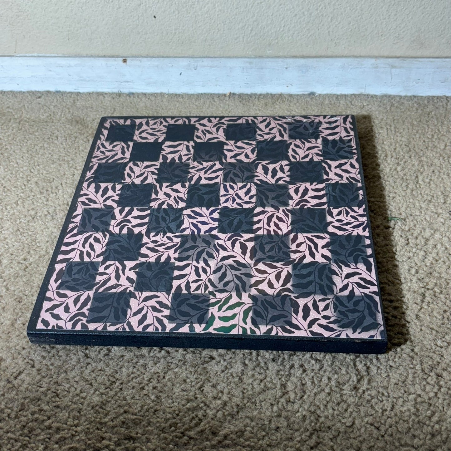 Vintage Shine - Scrapbook Chess Board