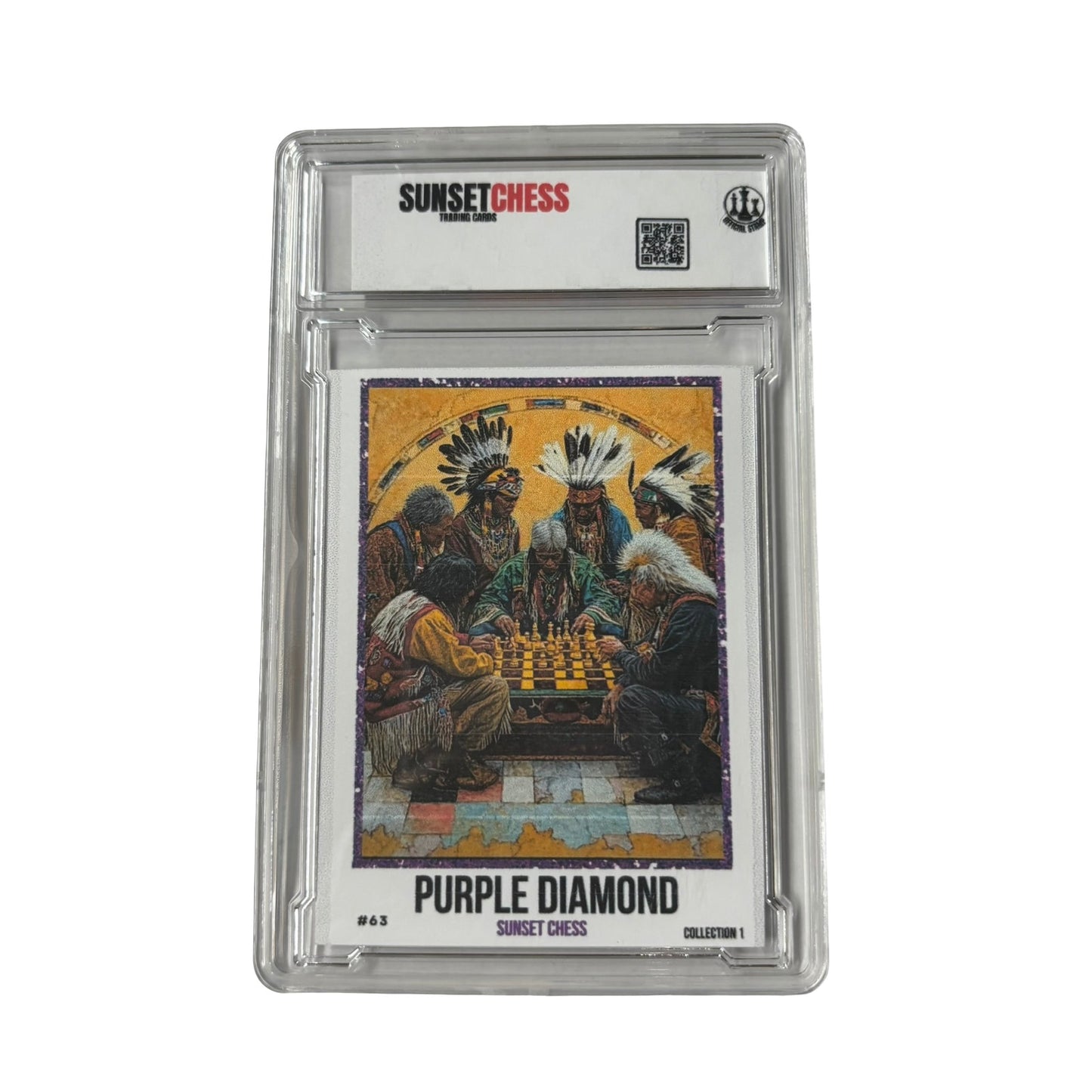 Purple Diamond Collection 1 - Premium Trading Card