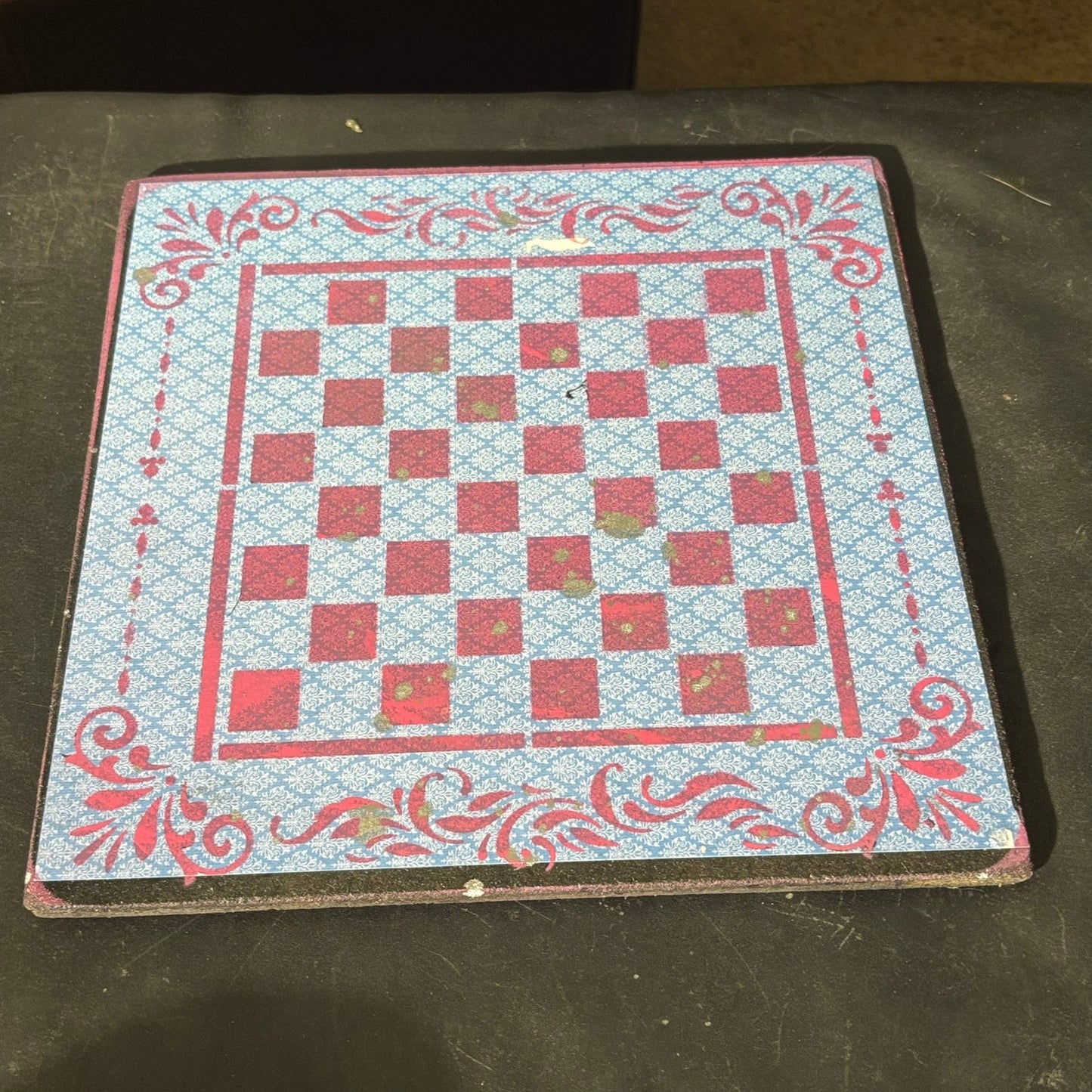 Velvet Supreme Blue - Scrapbook Chess Set