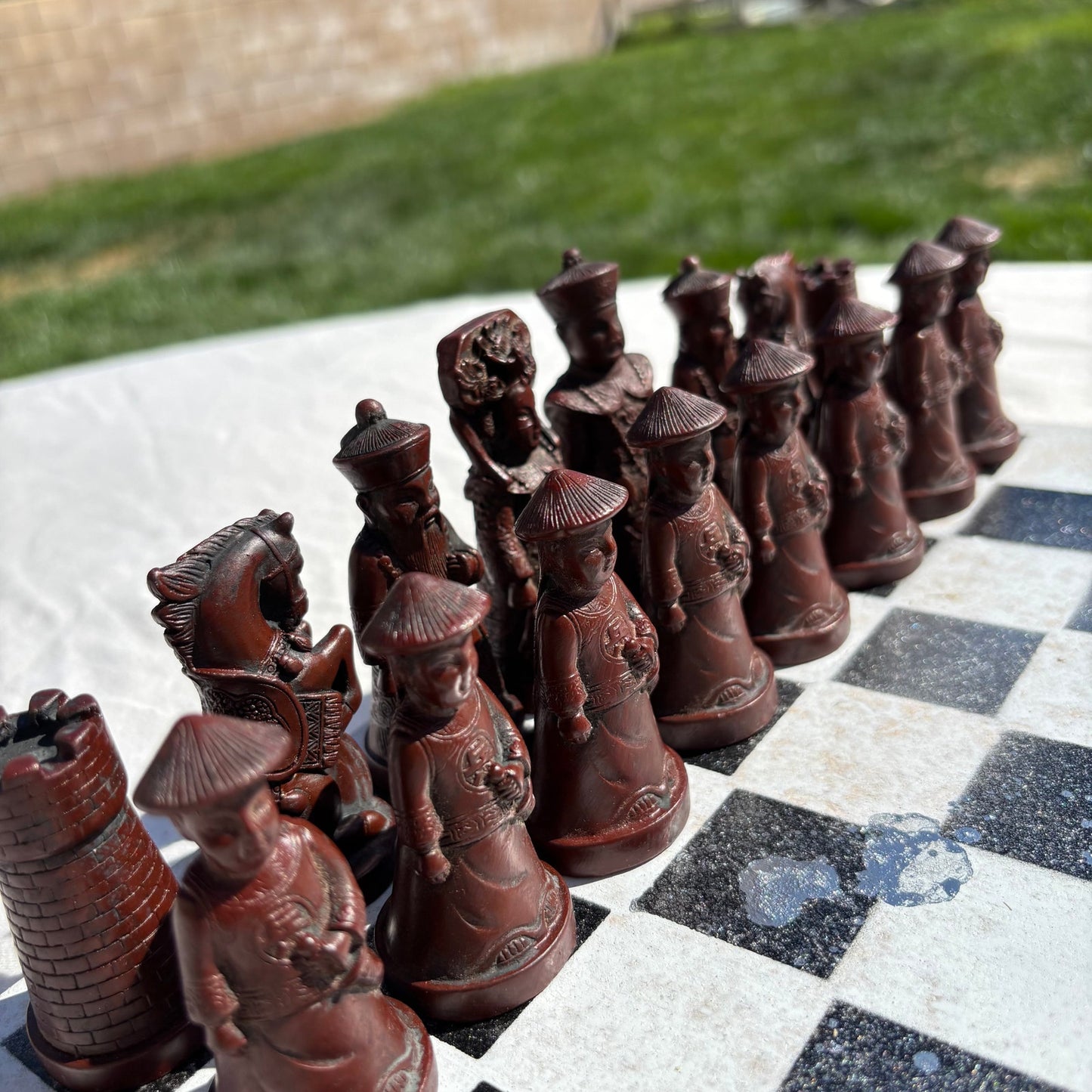 Black & White - Chinese Edition Chess Set