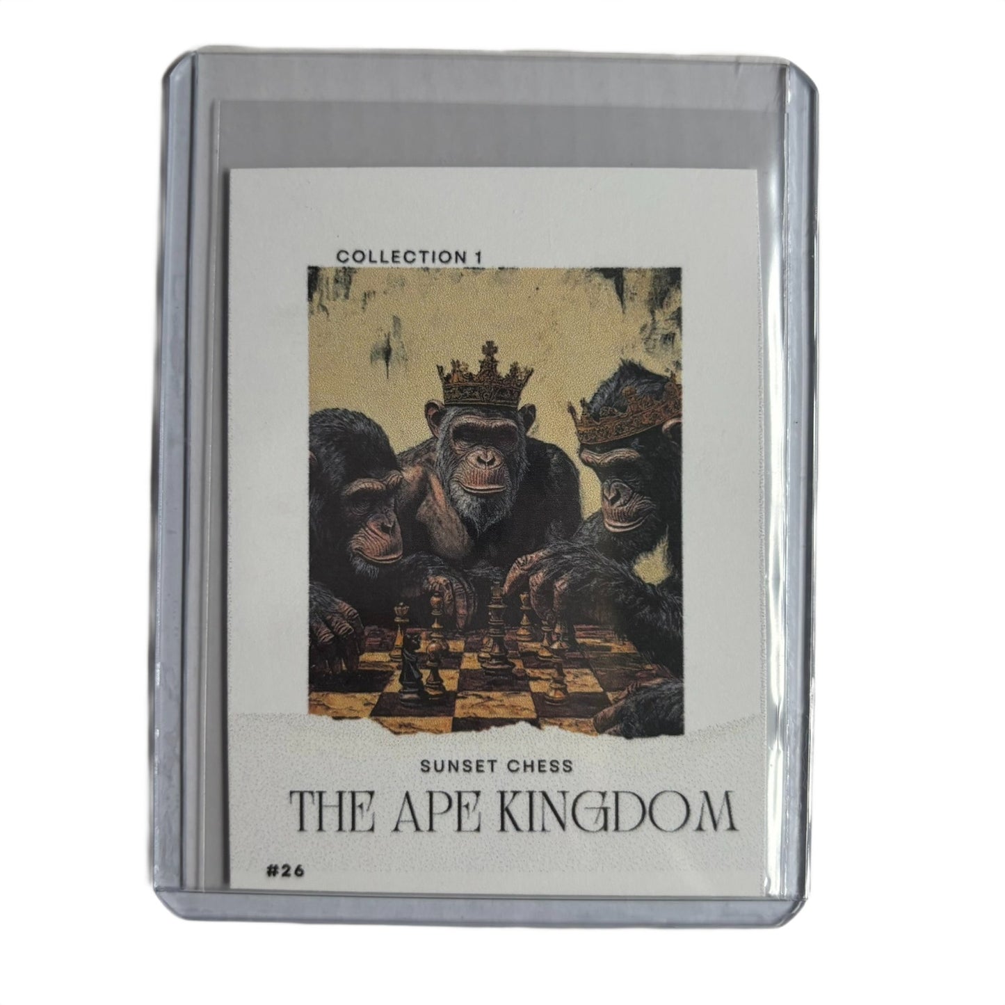The Ape Kingdom Collection 1 Card #26 - Scrapbook Trading Card
