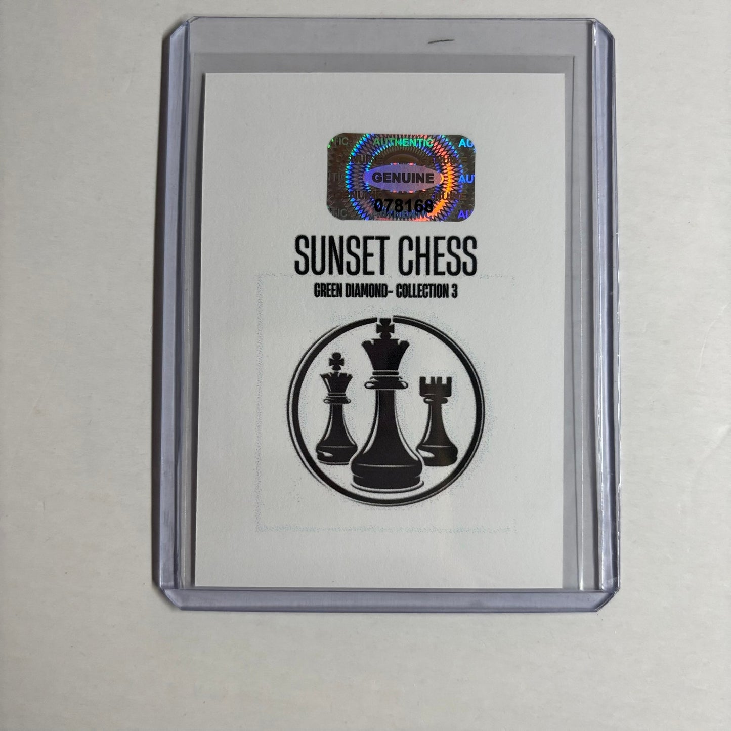 Green Diamond Collection 3 - Trading Card