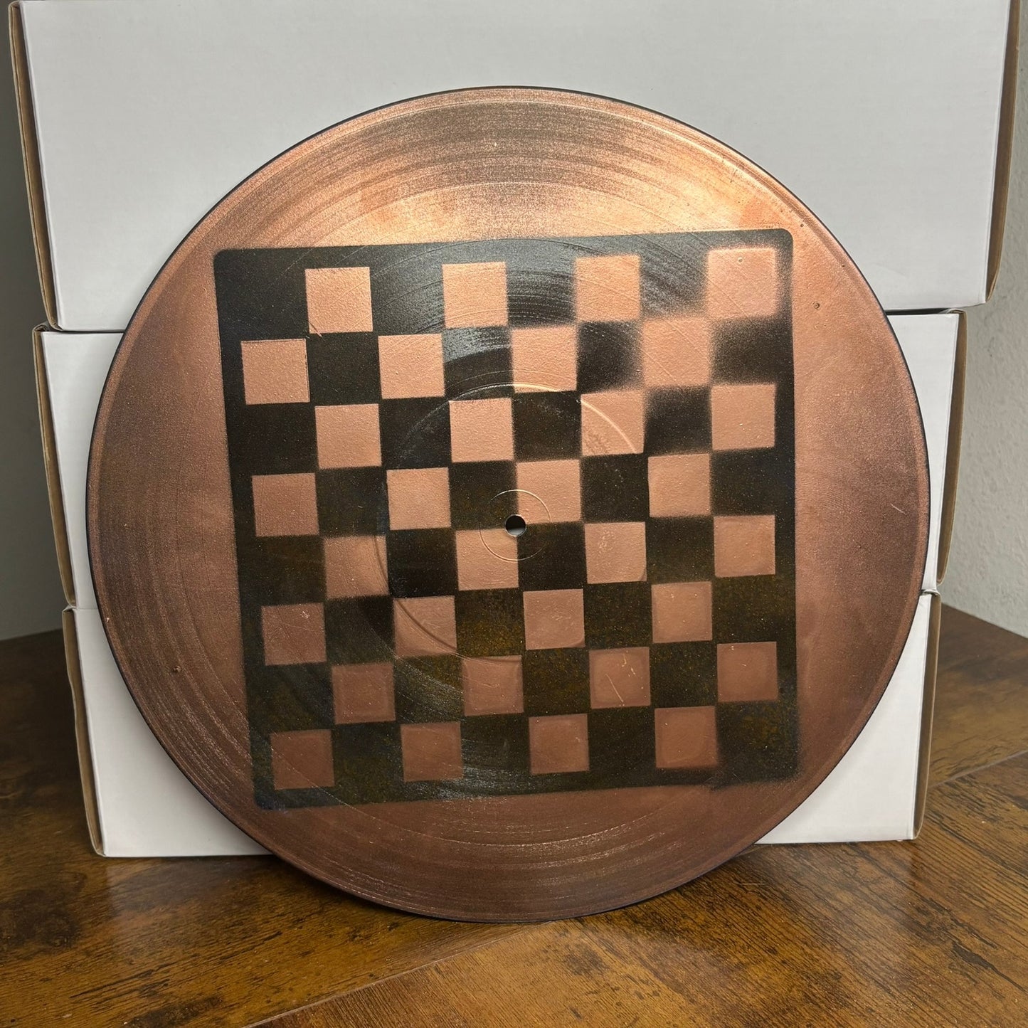 Bronze Black - Vinyl Chess Board