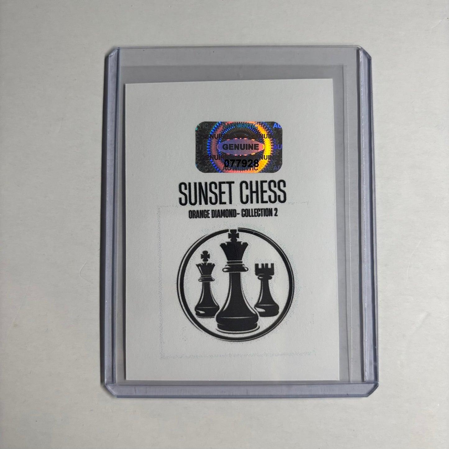 Orange Diamond Collection 2 - Trading Card