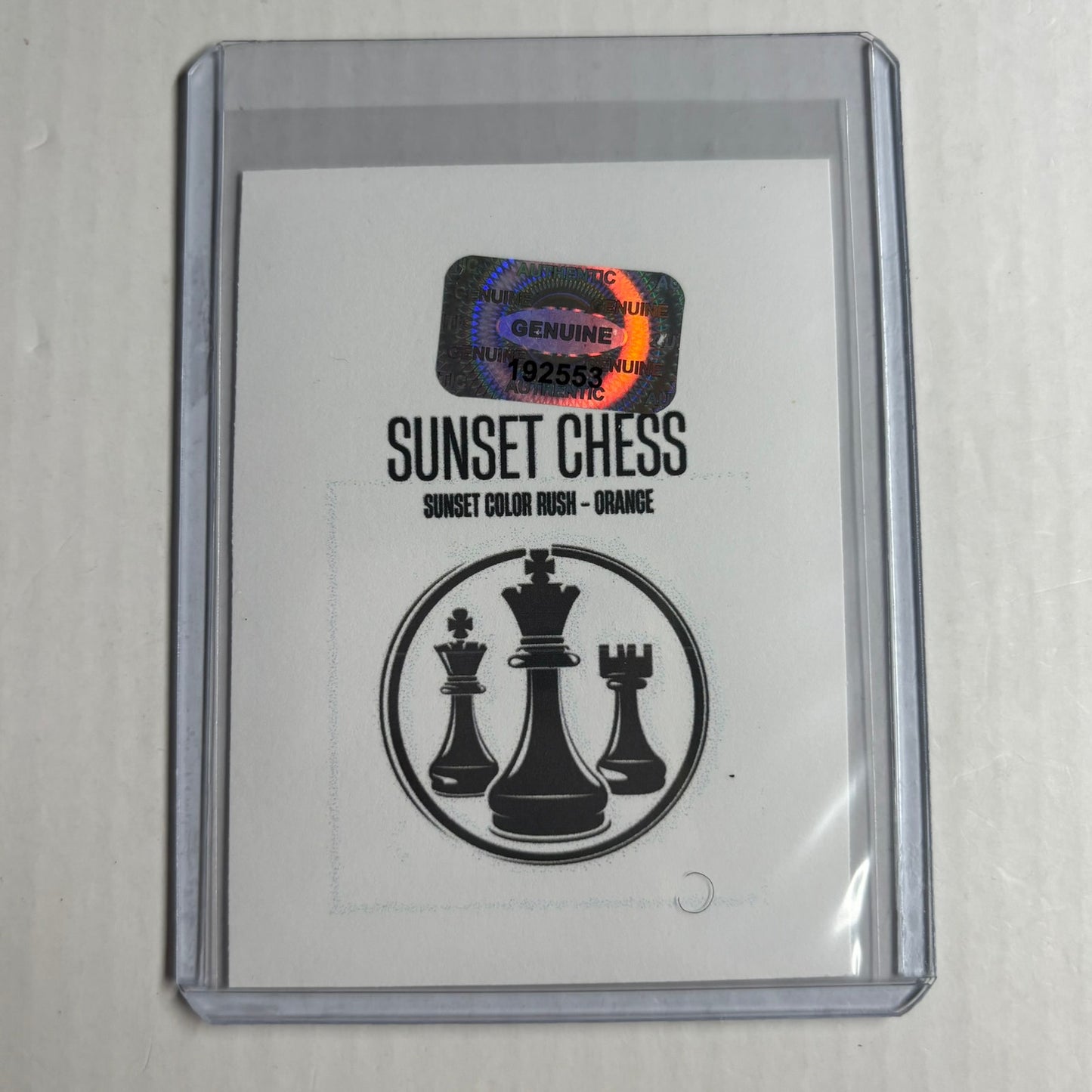 Orange Collection - Trading Card