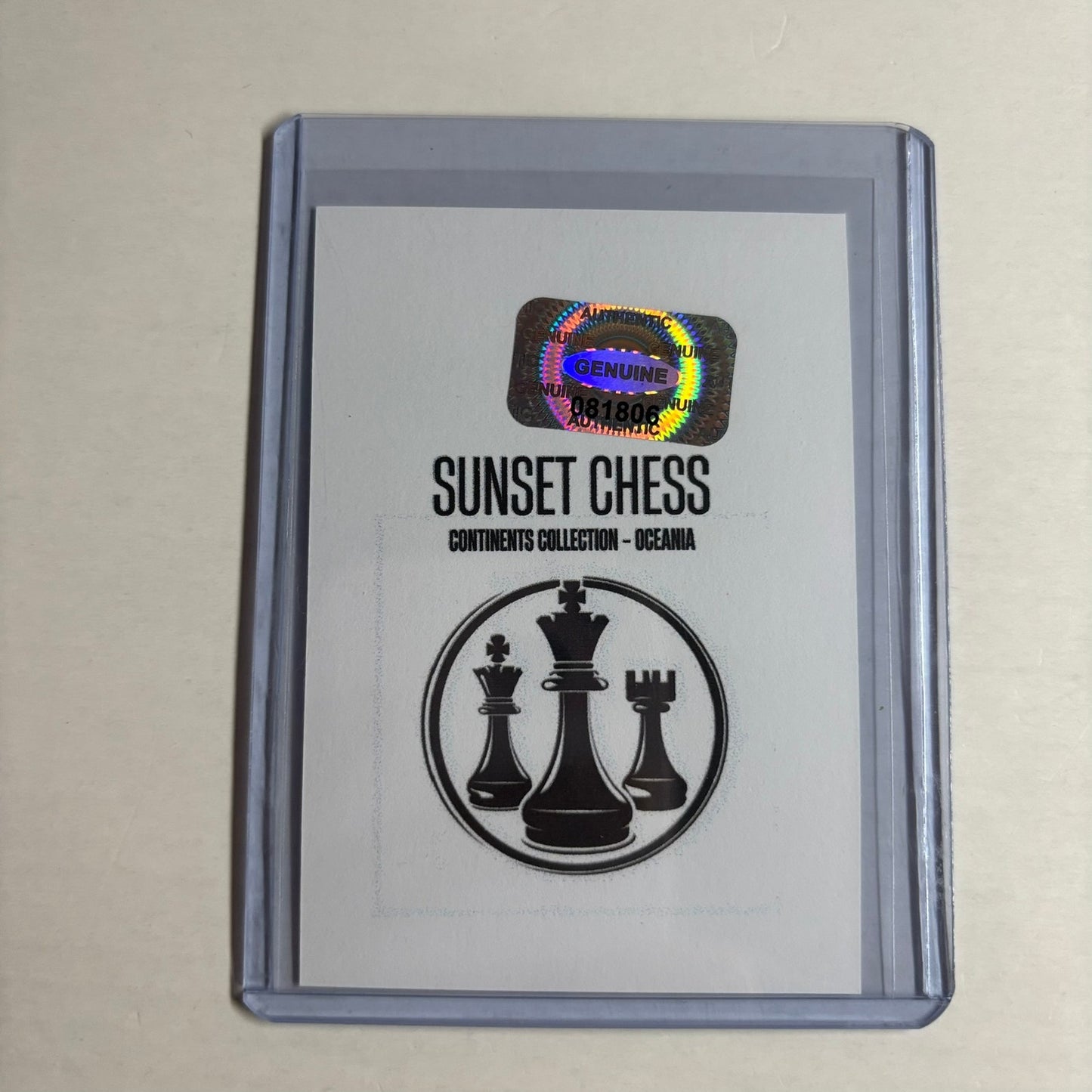 Oceania Collection - Trading Card