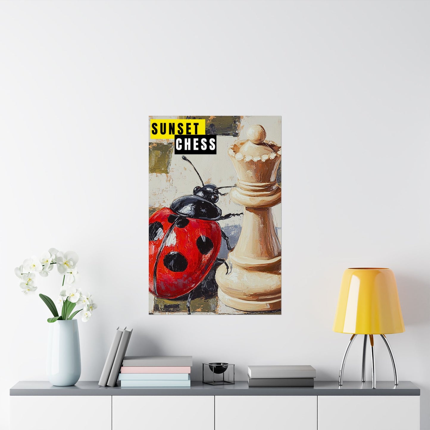 Ladybug & Her Queen - Matte Vertical Poster 24"x36"