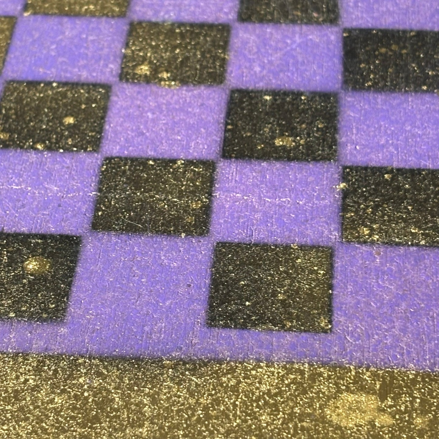 Cosmic Purple & Pink - Painted Chess Set