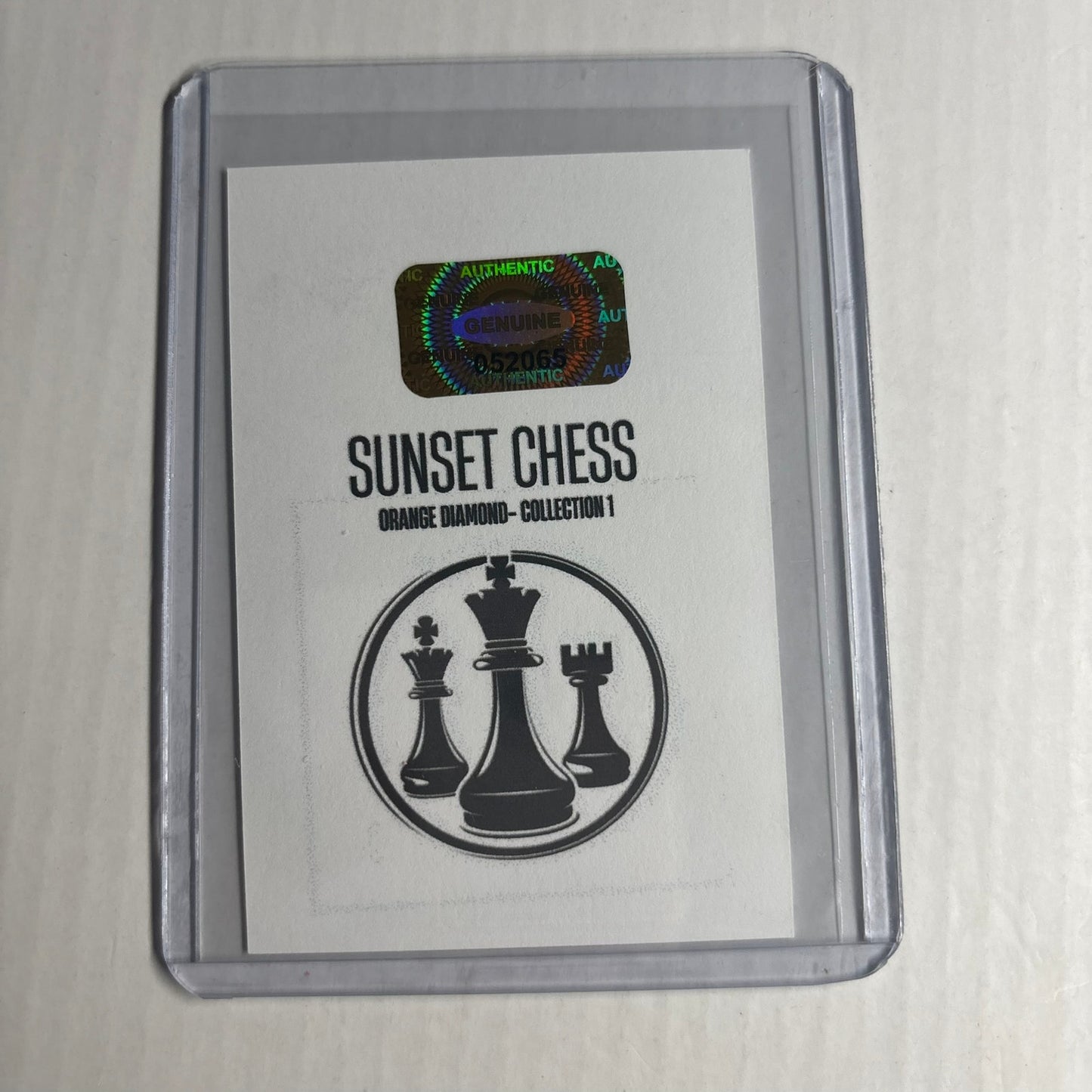 Orange Diamond Collection 1 - Trading Card