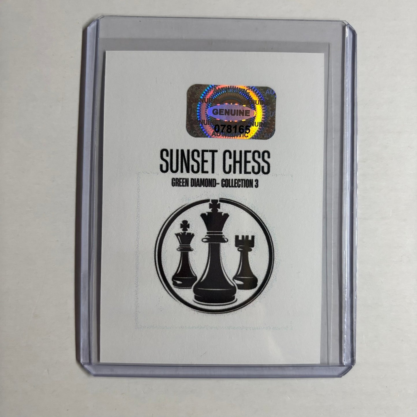 Green Diamond Collection 3 - Trading Card