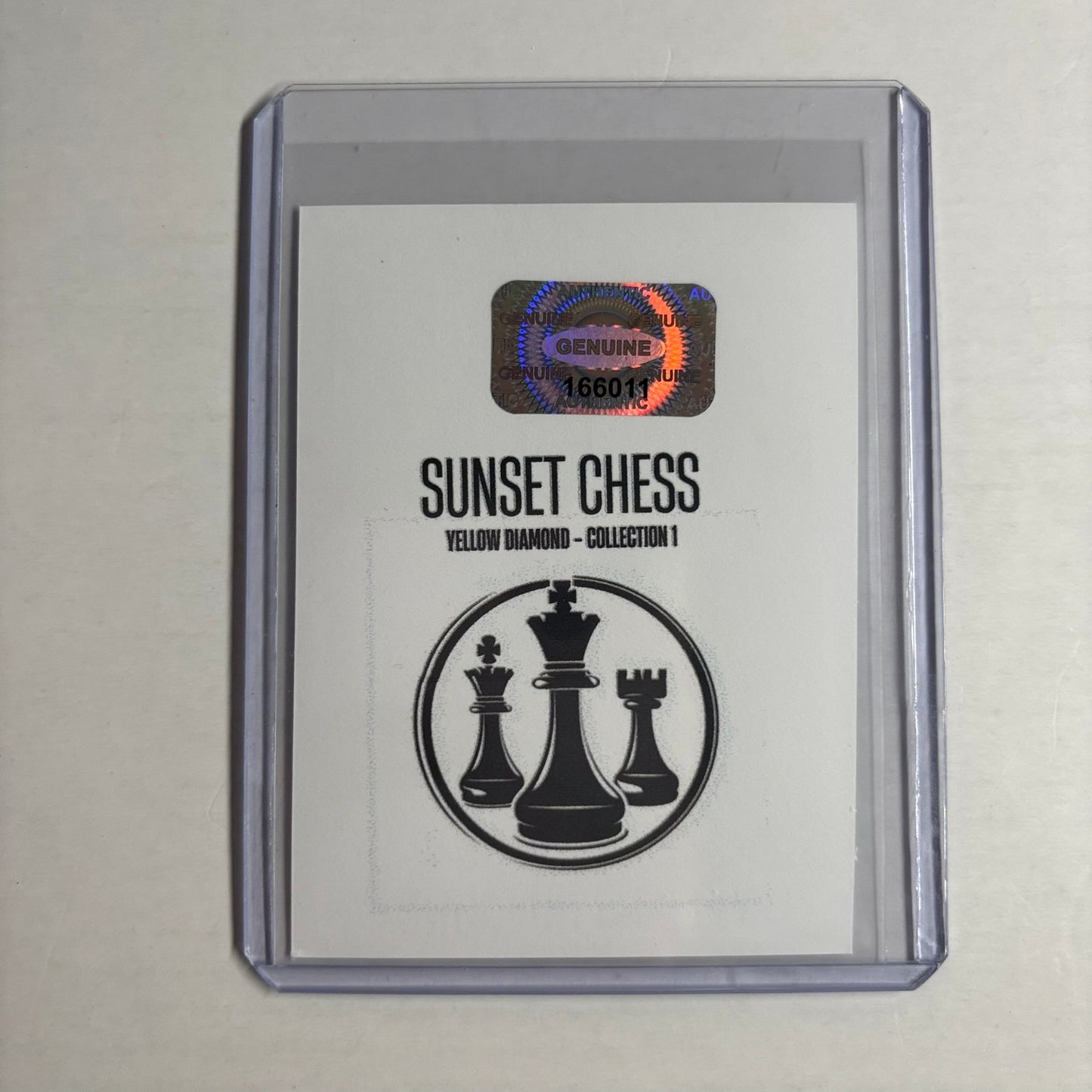 Yellow Diamond Collection 1 - Trading Card