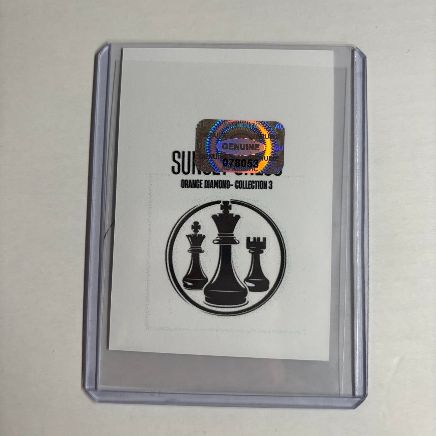 Orange Diamond Collection 3 - Trading Card
