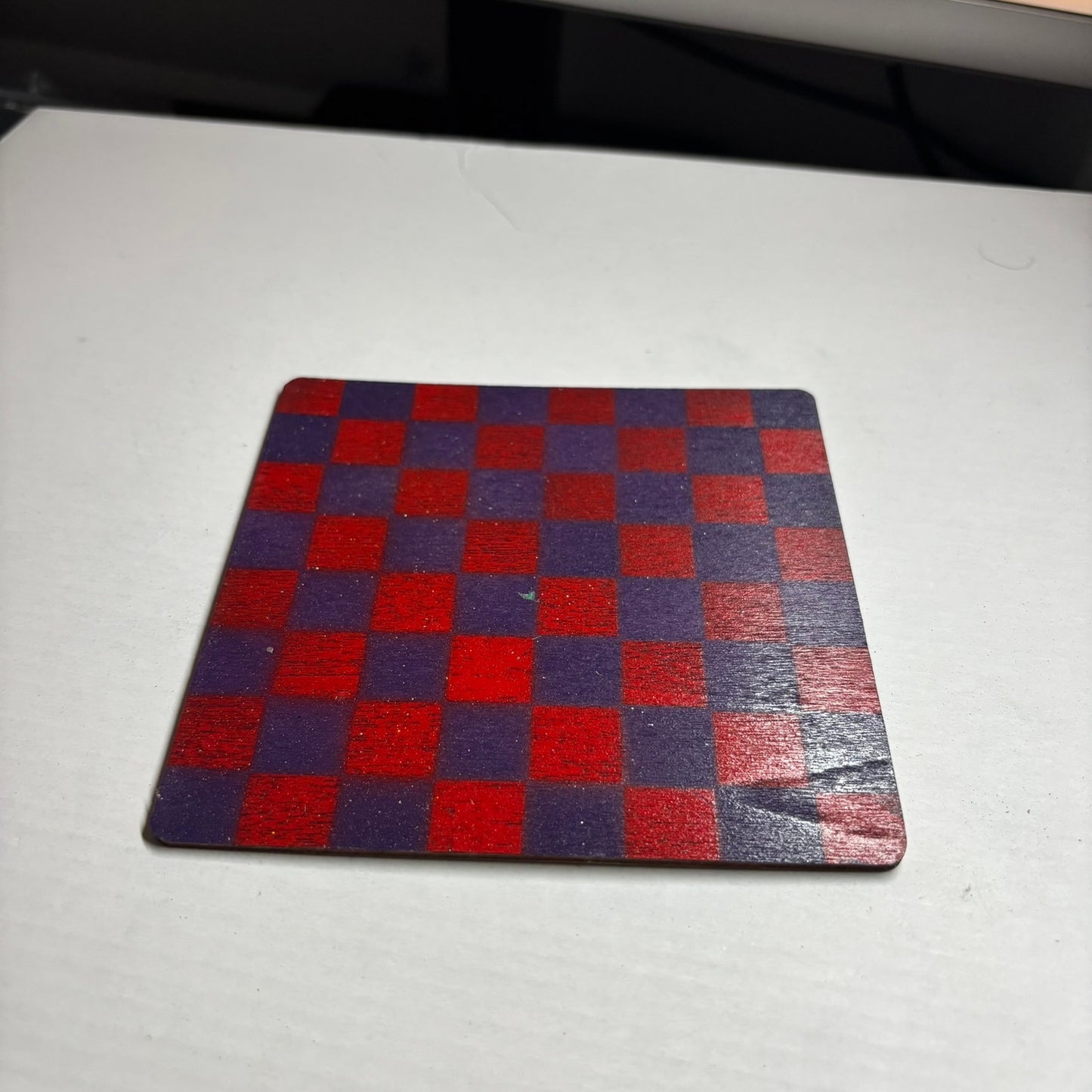 Dark Purple Red - Mini Chess Set
