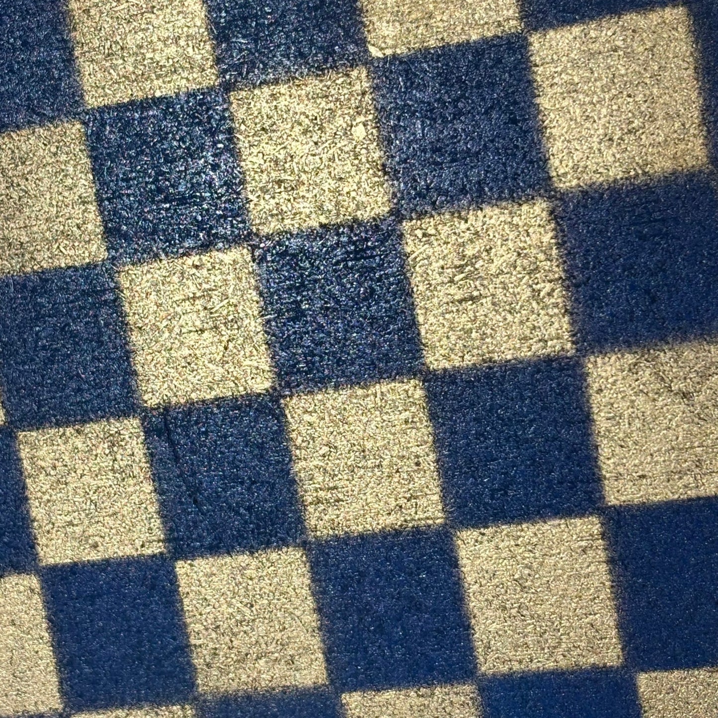 Blue Gold - Painted Chess Board