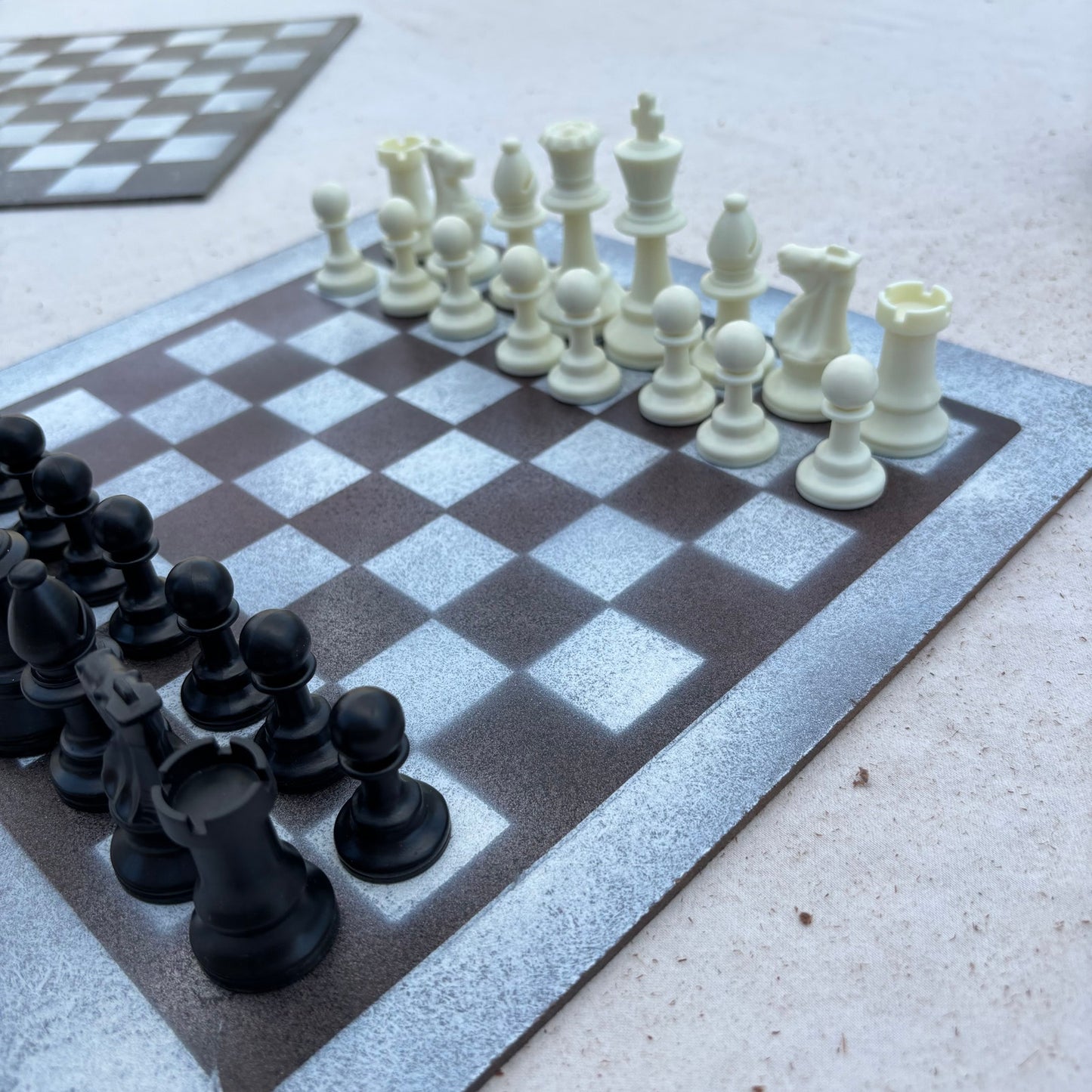 Simple Edition - Painted Chess Set