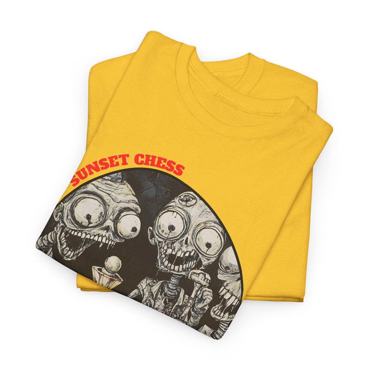 Squirms Play Chess - Yellow Chess T Shirt