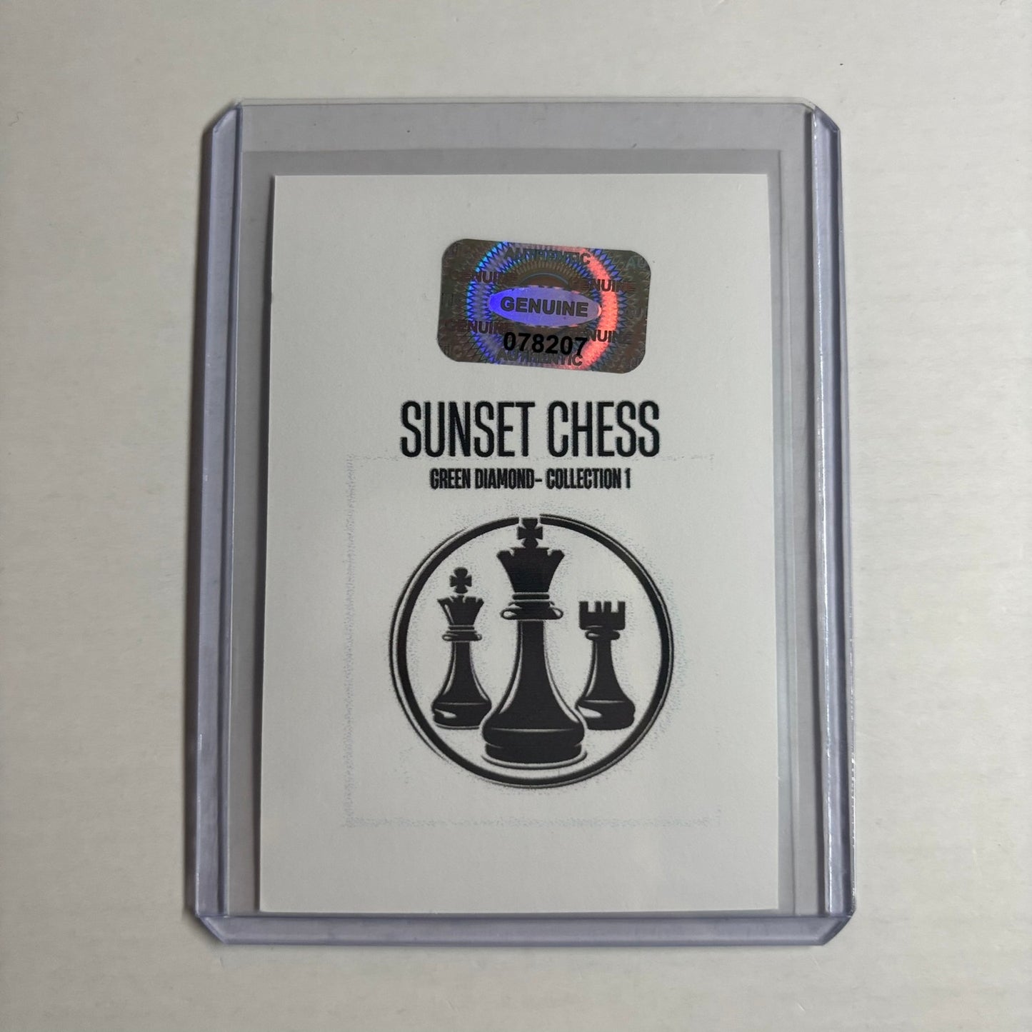 Green Diamond Collection 1 - Trading Card