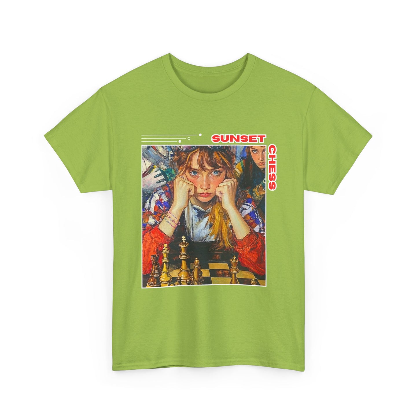 Another Day Another Chess - Kiwi Green Chess T Shirt