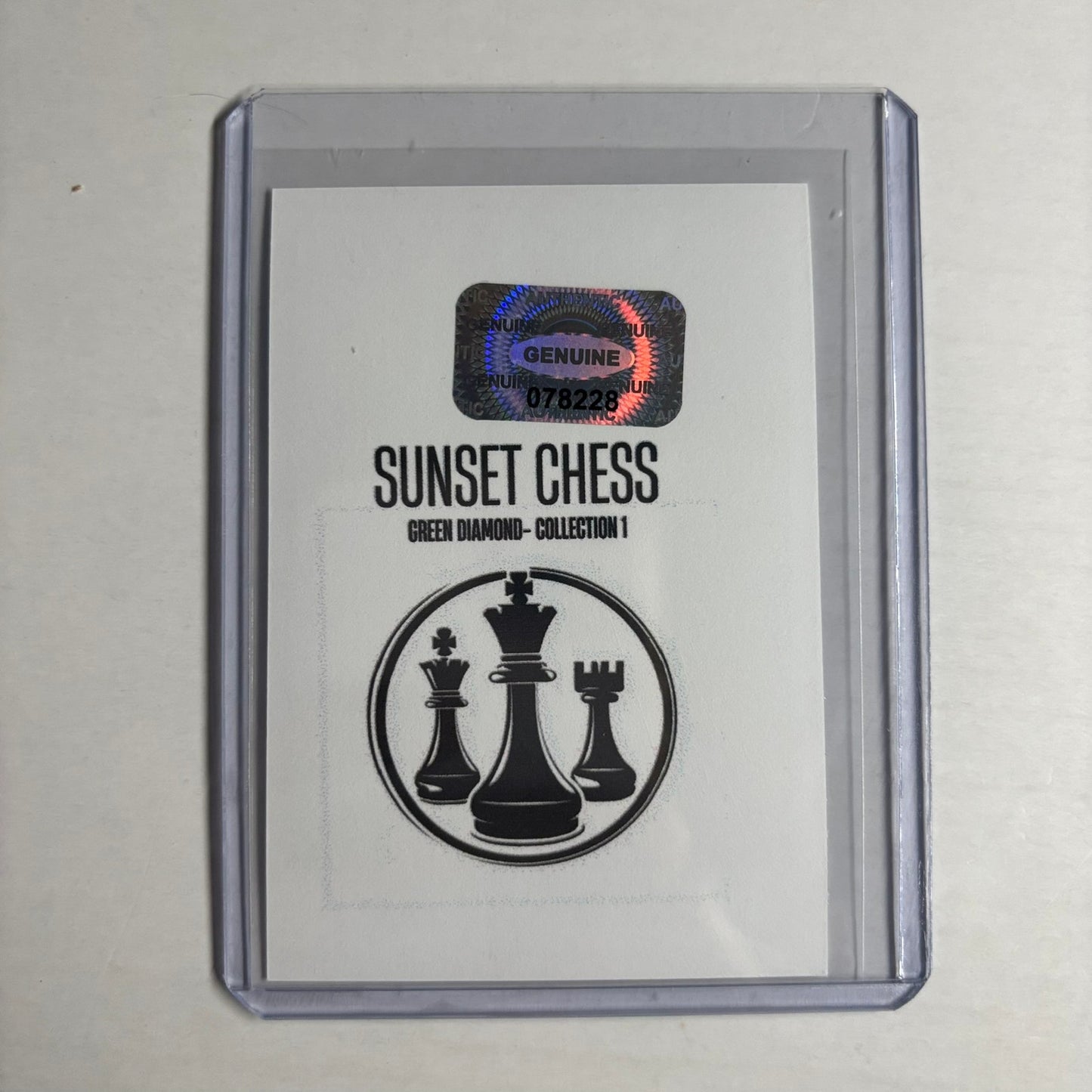 Green Diamond Collection 1 - Trading Card
