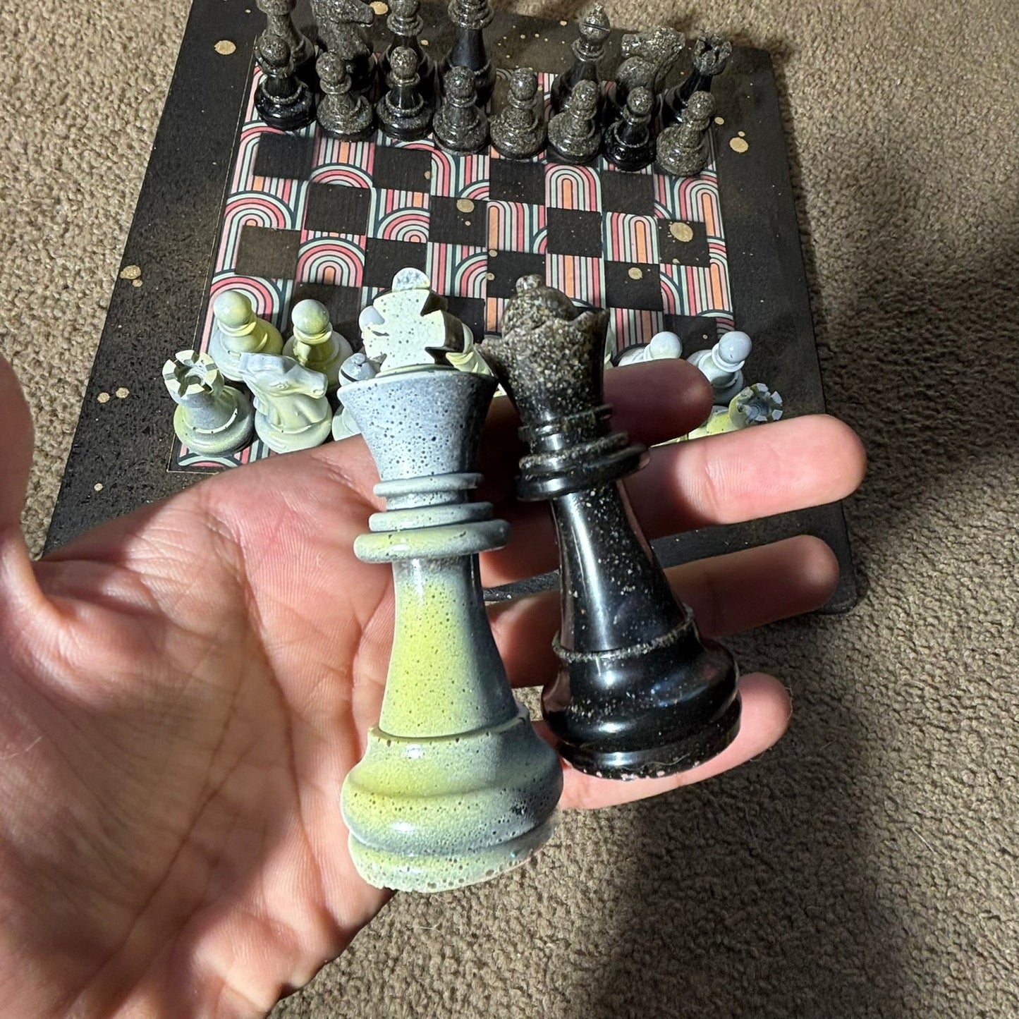 Retro Vintage - Large Deluxe Chess Set