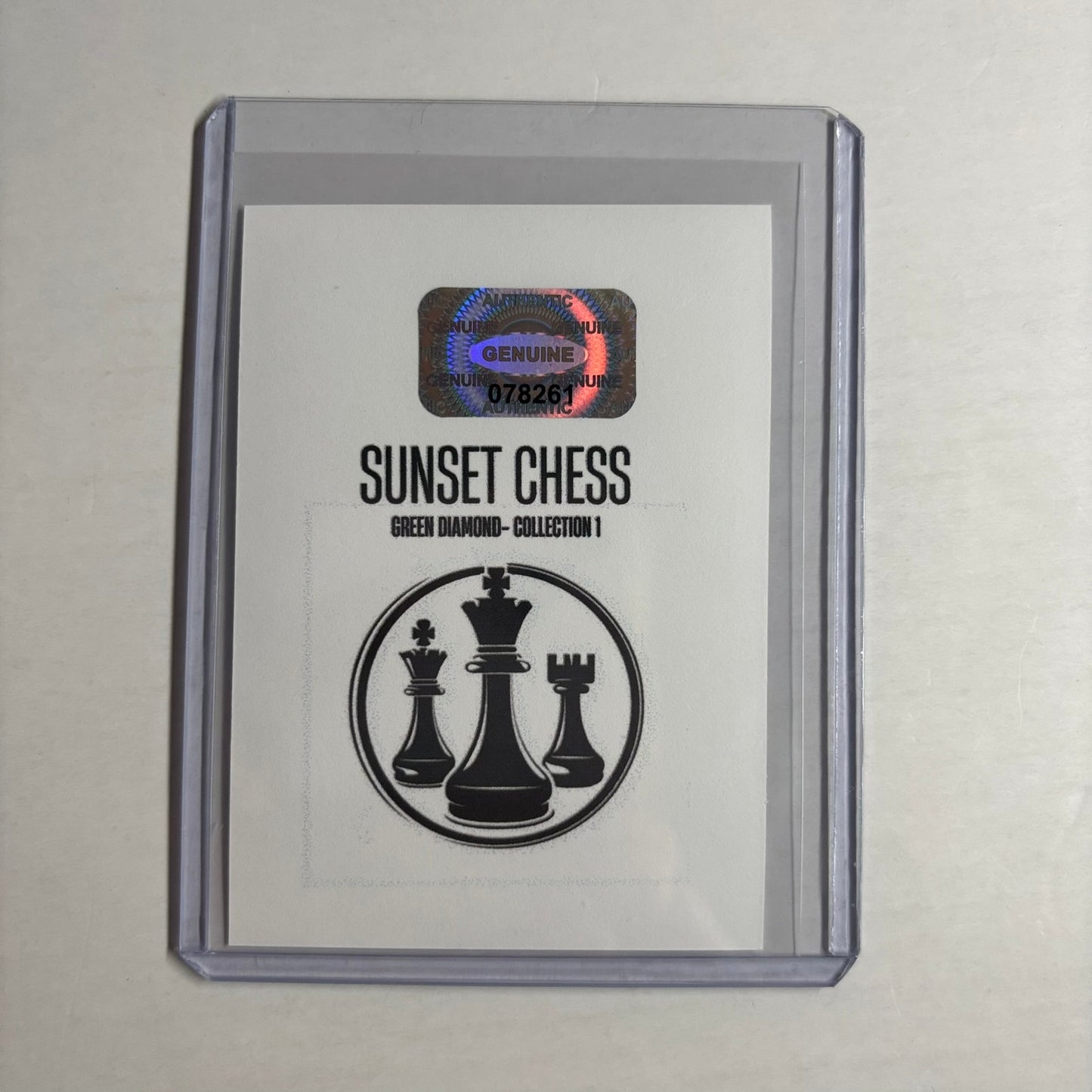 Green Diamond Collection 1 - Trading Card