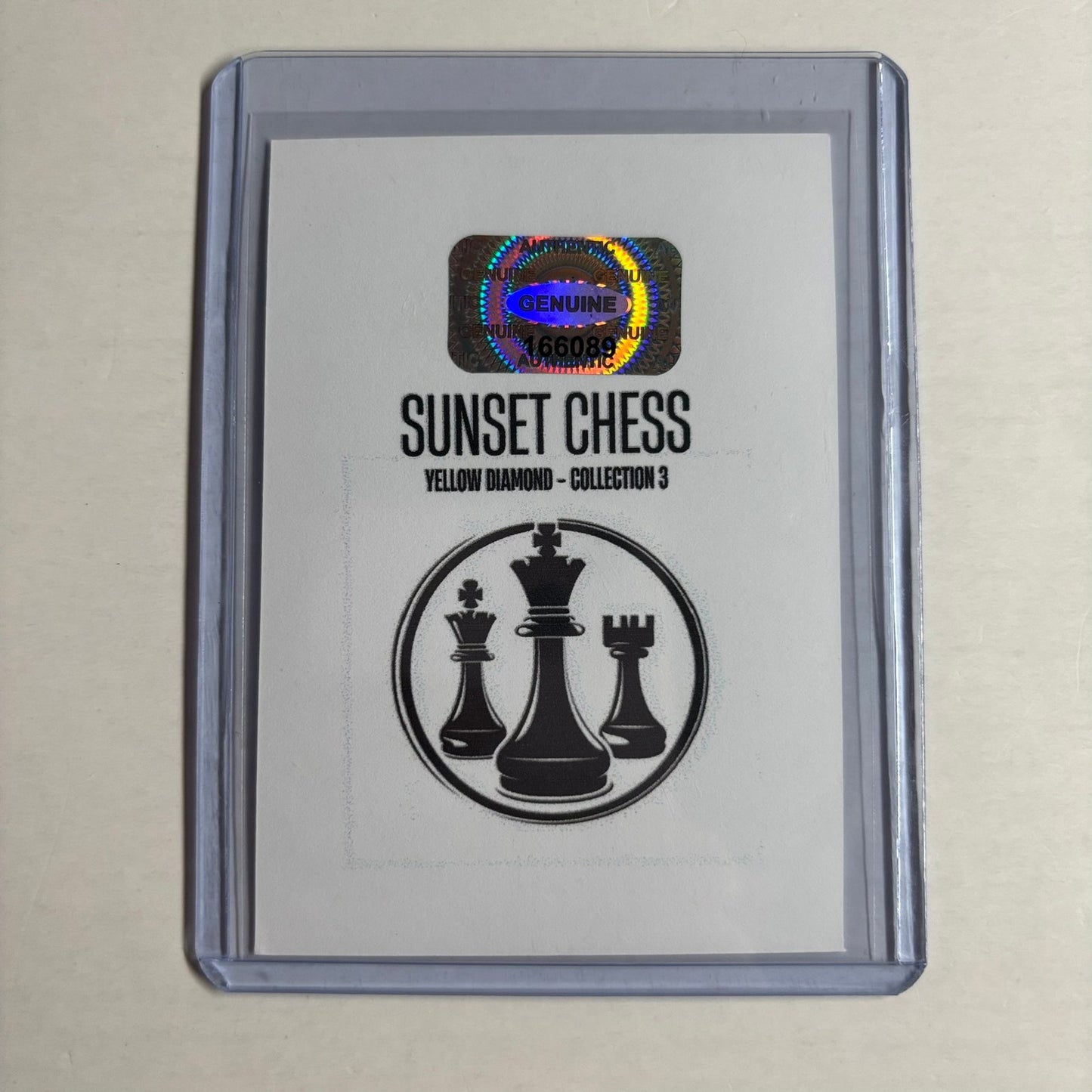 Yellow Diamond Collection 3 - Trading Card