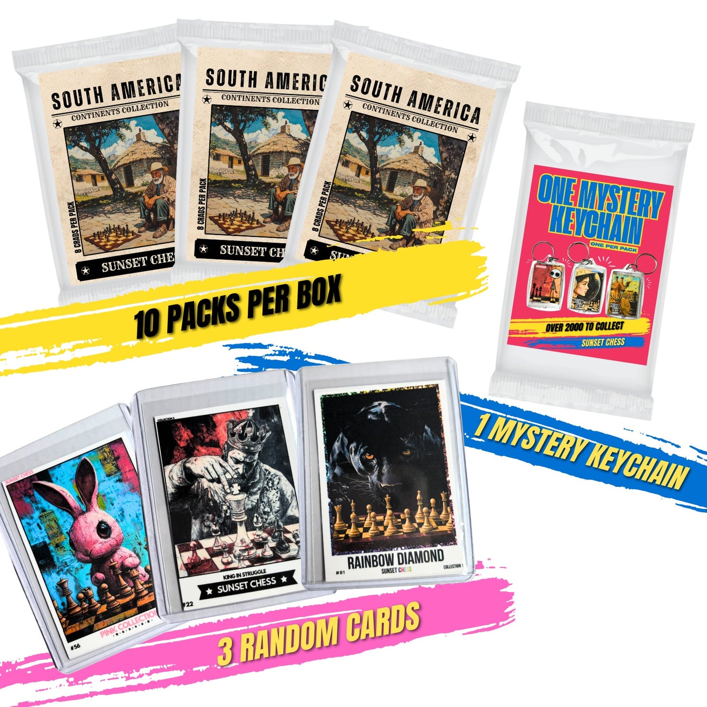 South America Edition Trading Cards - Mini Box Collection