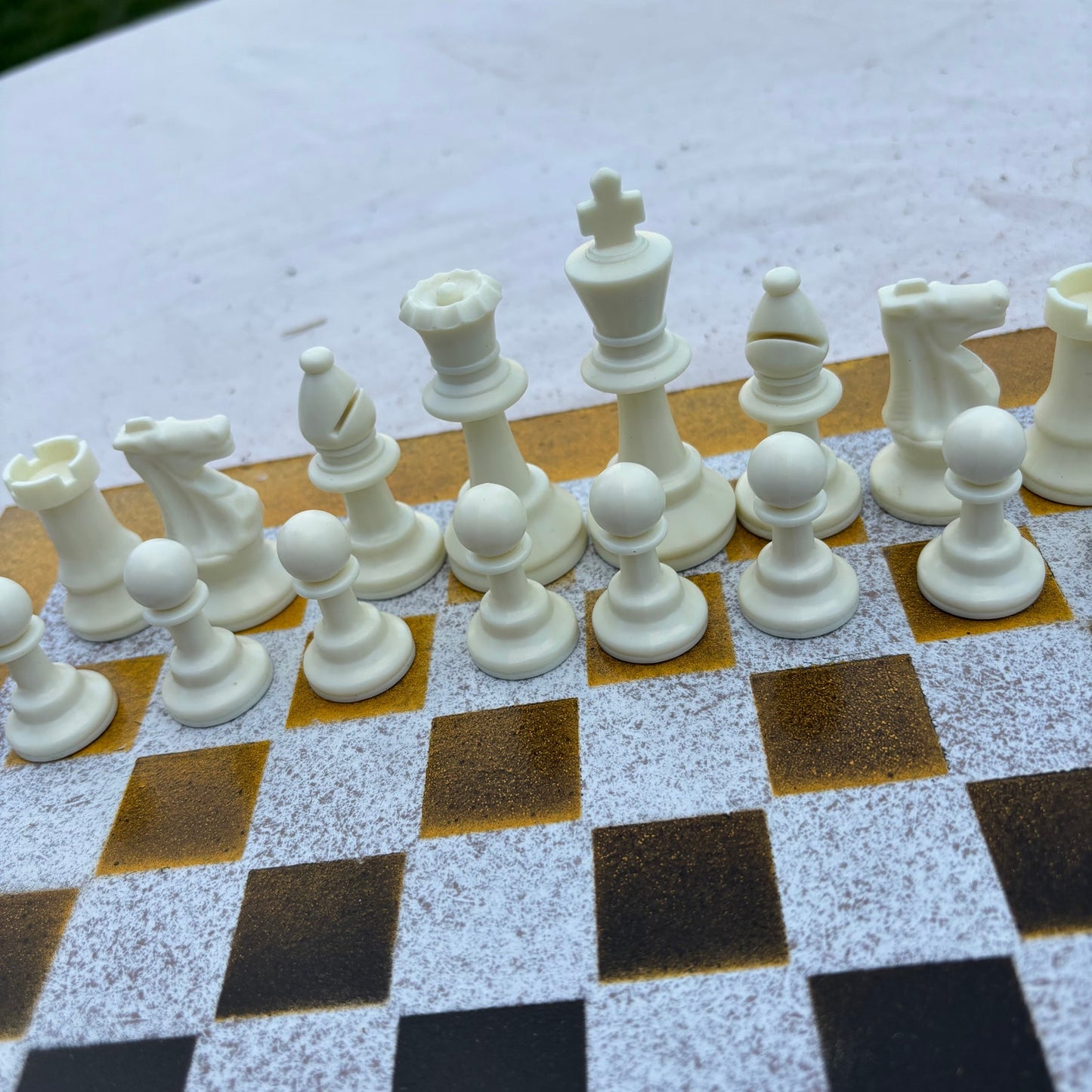 Steelers Yellow/Gold/Black - Painted Chess Set