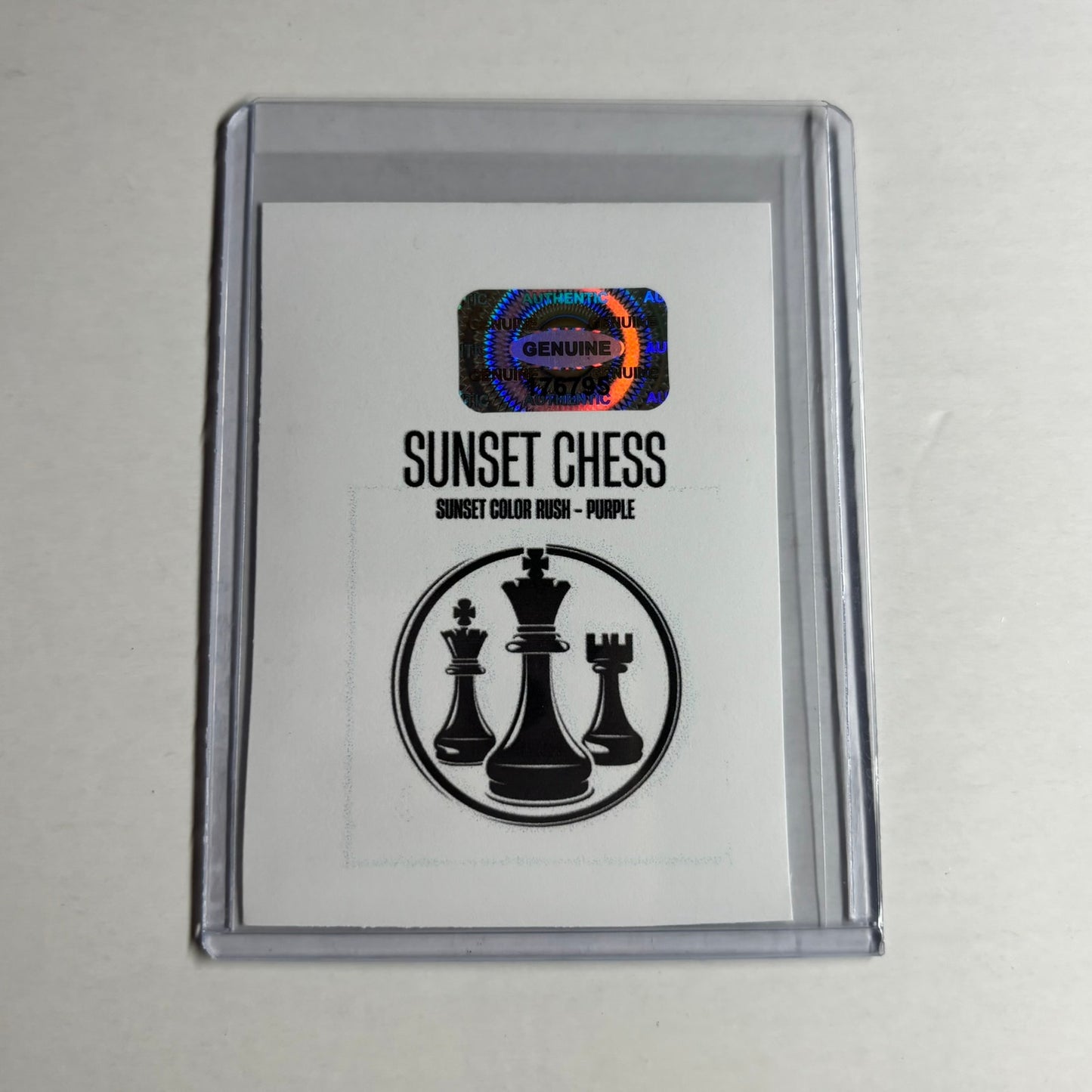 Purple Collection - Trading Card