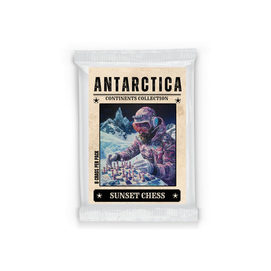 Antarctica Edition - Sunset Chess Scrapbook Card Pack