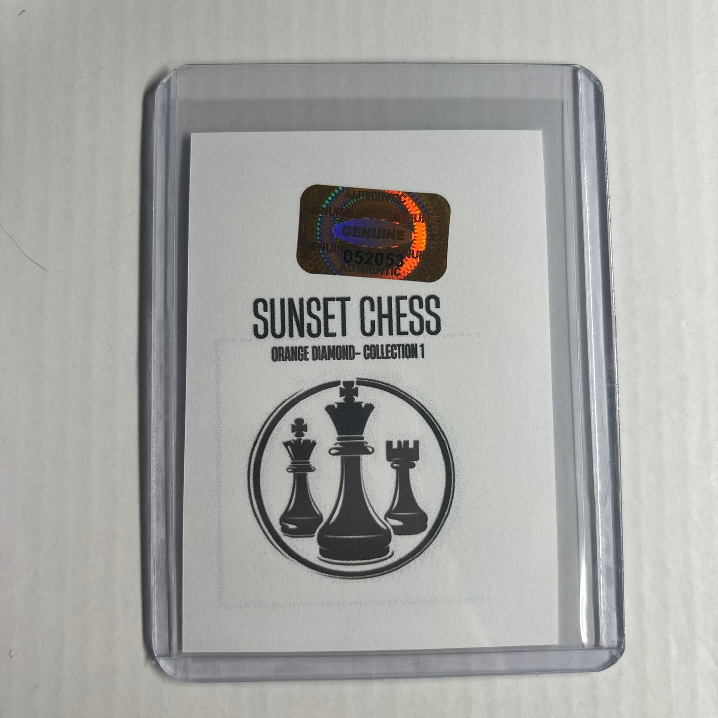Orange Diamond Collection 1 - Trading Card