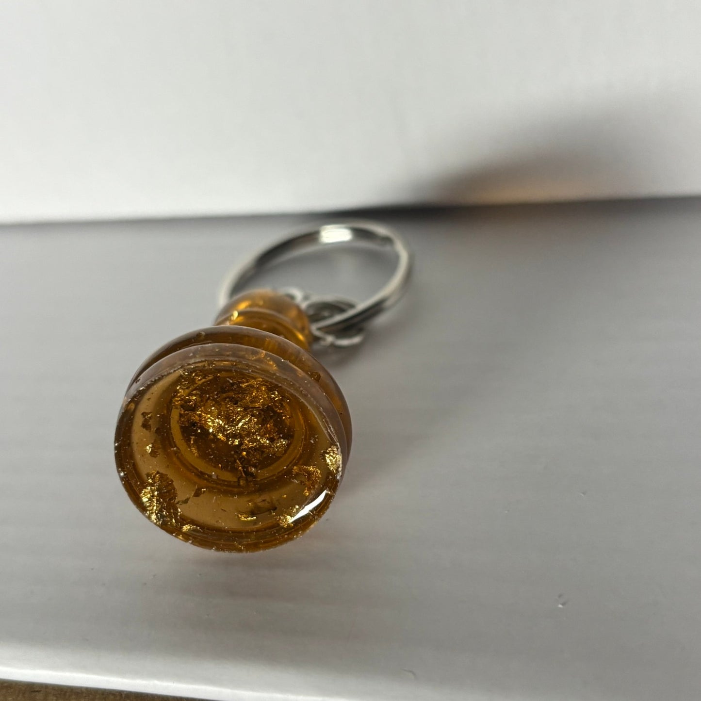 Royalty Pawn Handmade Resin Keychain - One of a Kind Design