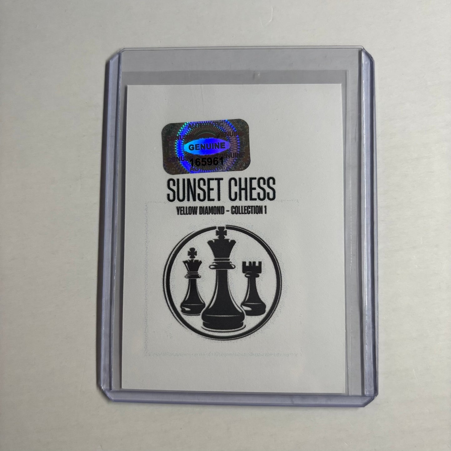 Yellow Diamond Collection 1 - Trading Card