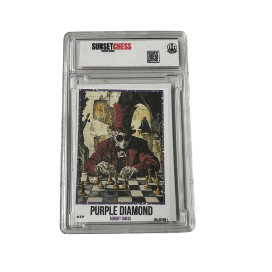 Purple Diamond Collection 1 - Premium Trading Card