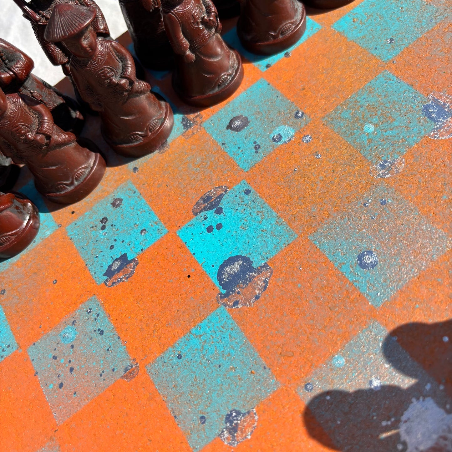 Miami Orange - Chinese Edition Chess Set