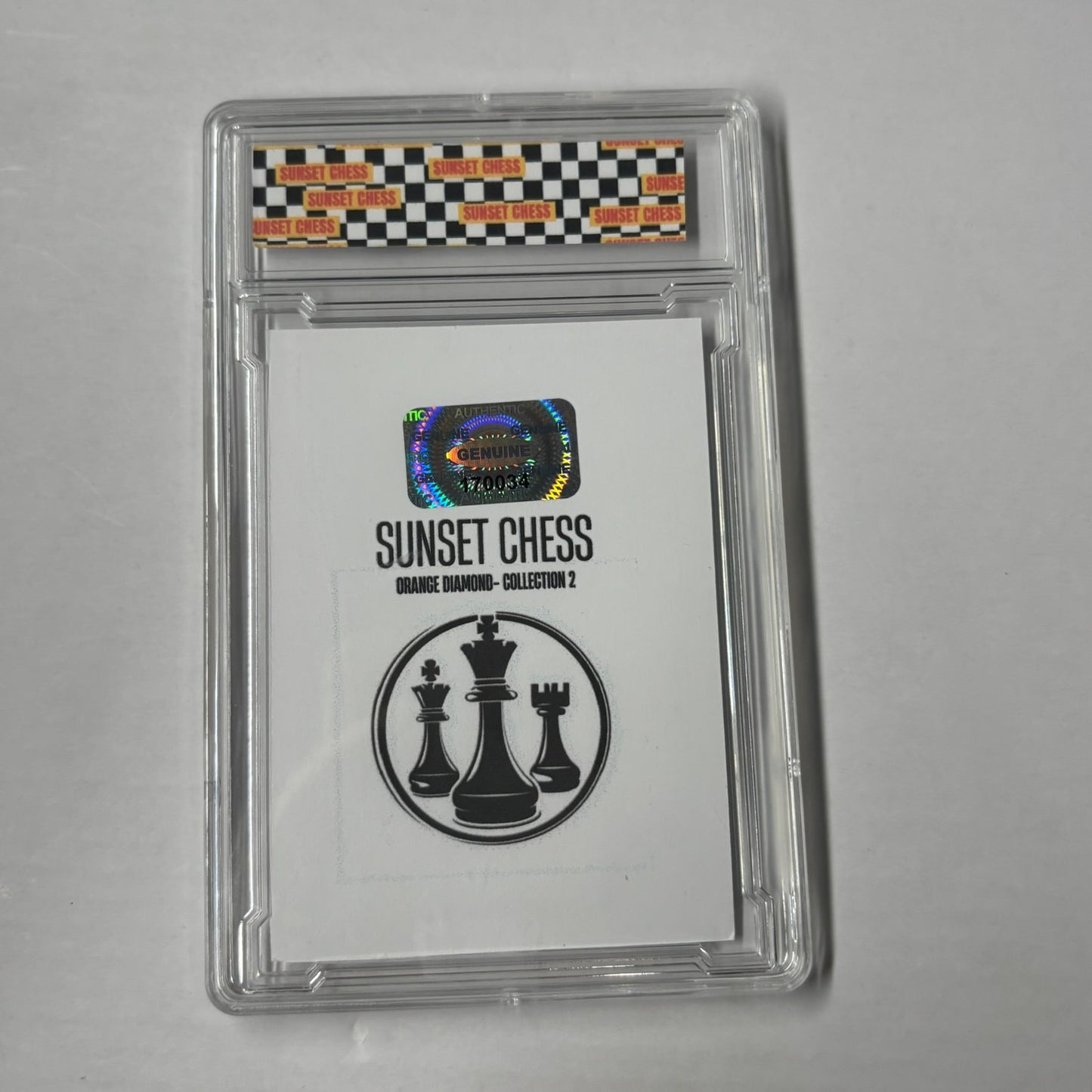 Orange Diamond Collection 2 - Premium Trading Card