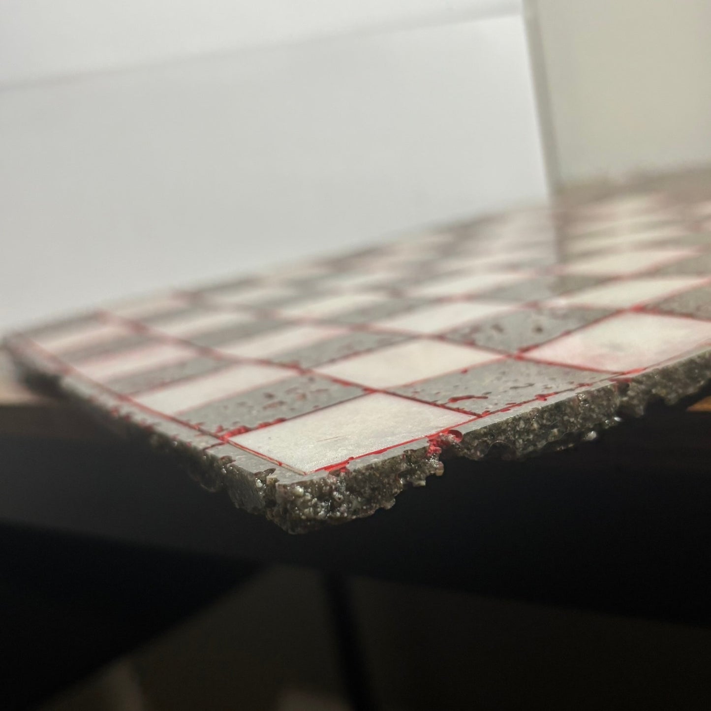Rocky Gray - Resin Chess Board