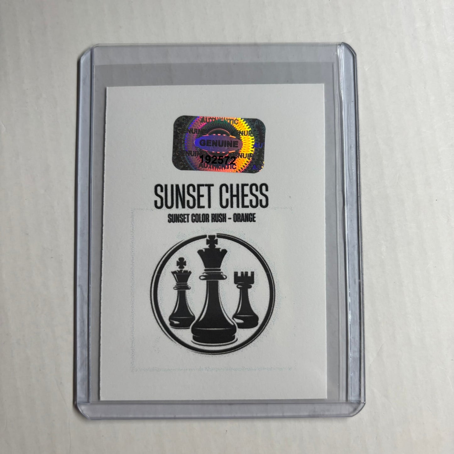 Orange Collection - Trading Card